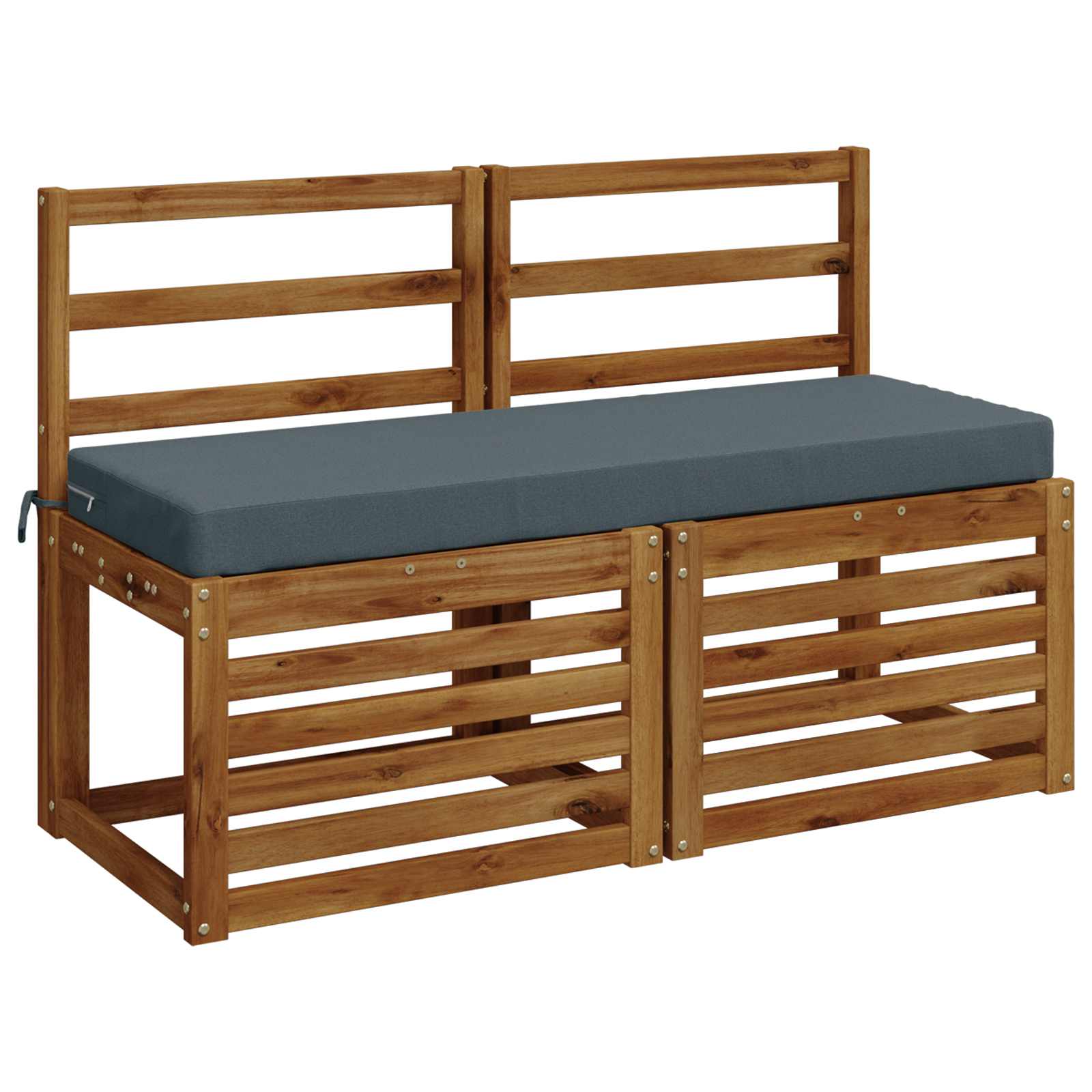 Bankkussen SOEST 100% Polyester Blauw 100 x 40 x 8 cm image 2