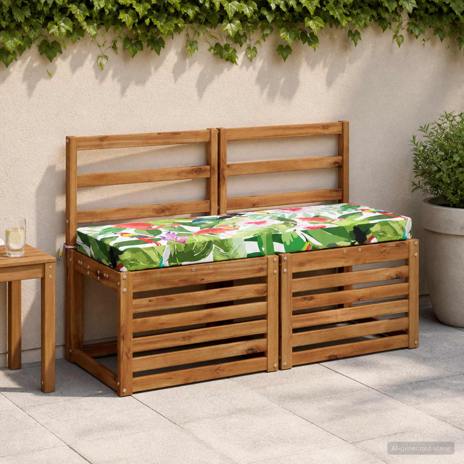 Bankkussen SOEST 100% Polyester Meerkleurig 120 x 40 x 8 cm image 1