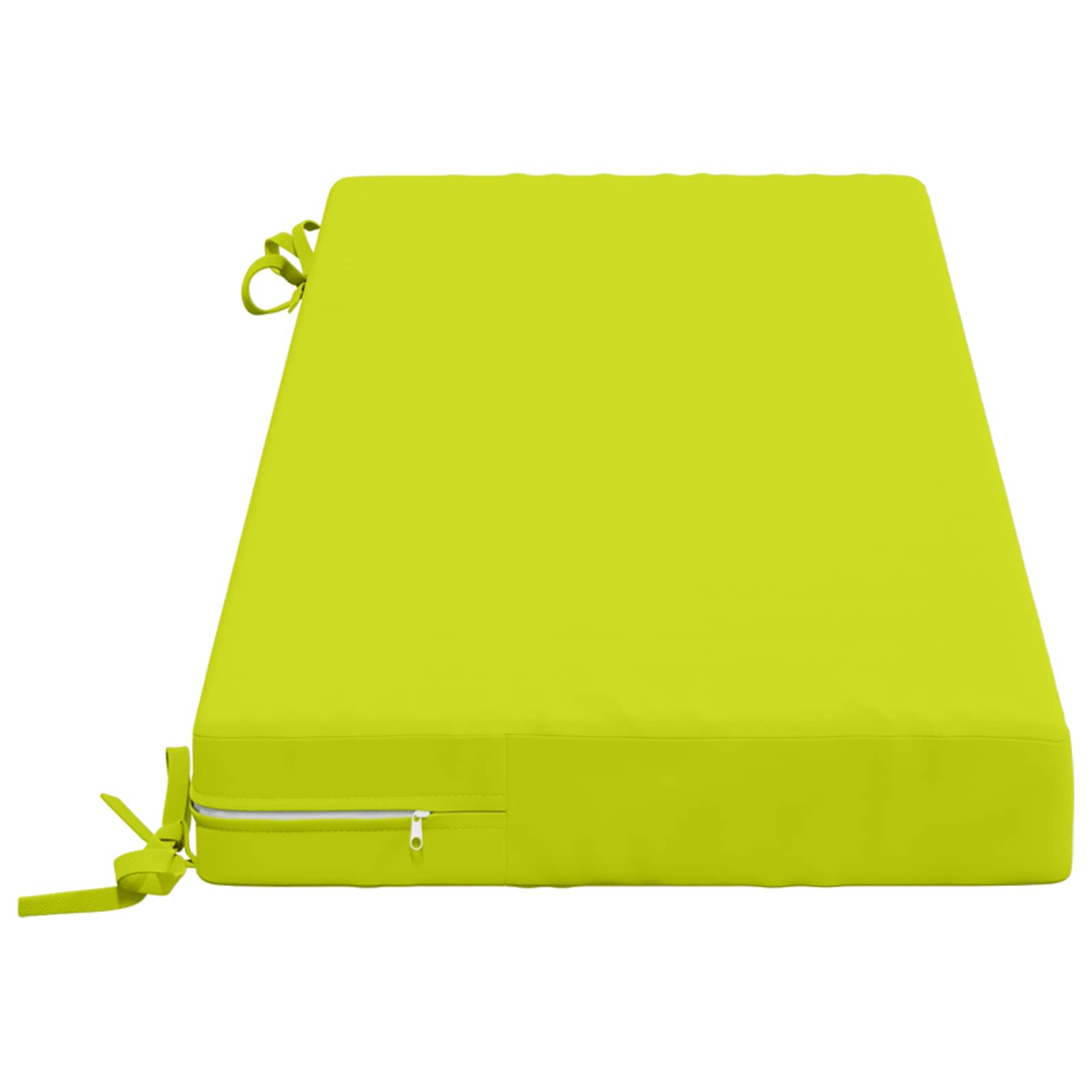 Bankkussen SOEST 100% Polyester Helder groen 120 x 40 x 8 cm image 3