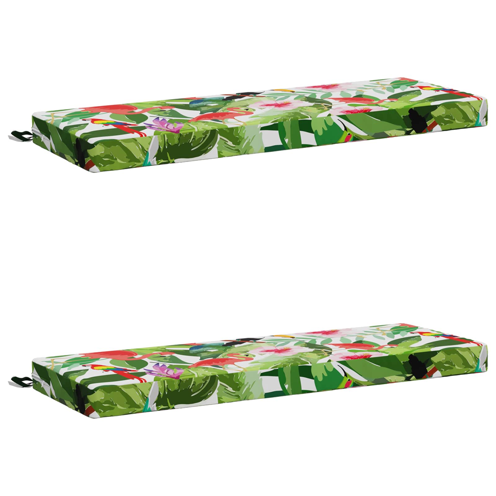 2-delige Bankkussens SOEST 2 st 100% Polyester Meerkleurig image 1