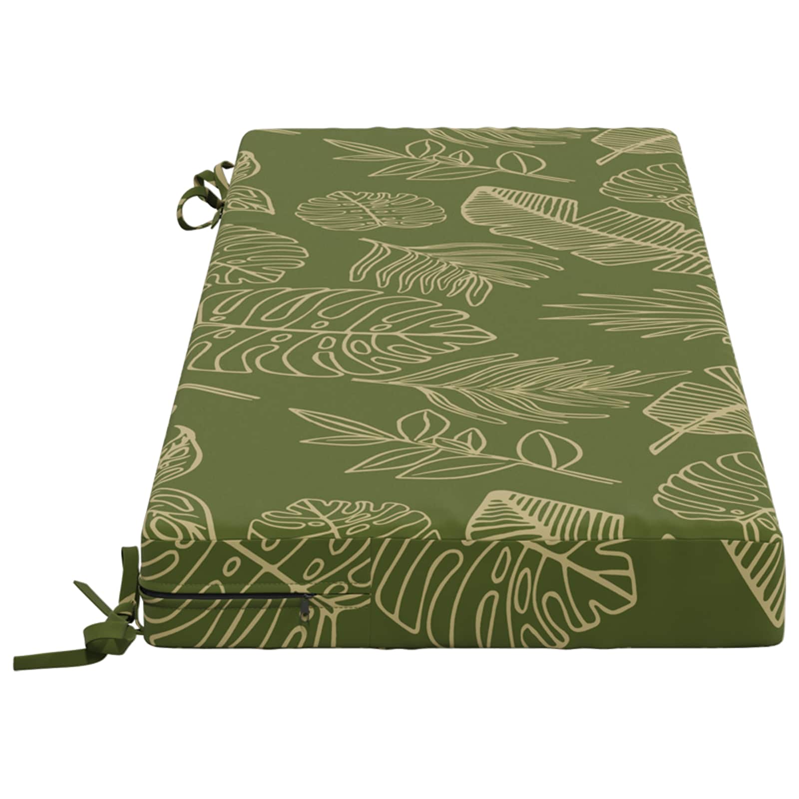 Bankkussen SOEST 100% Polyester Bladontwerp 120 x 40 x 8 cm image 3