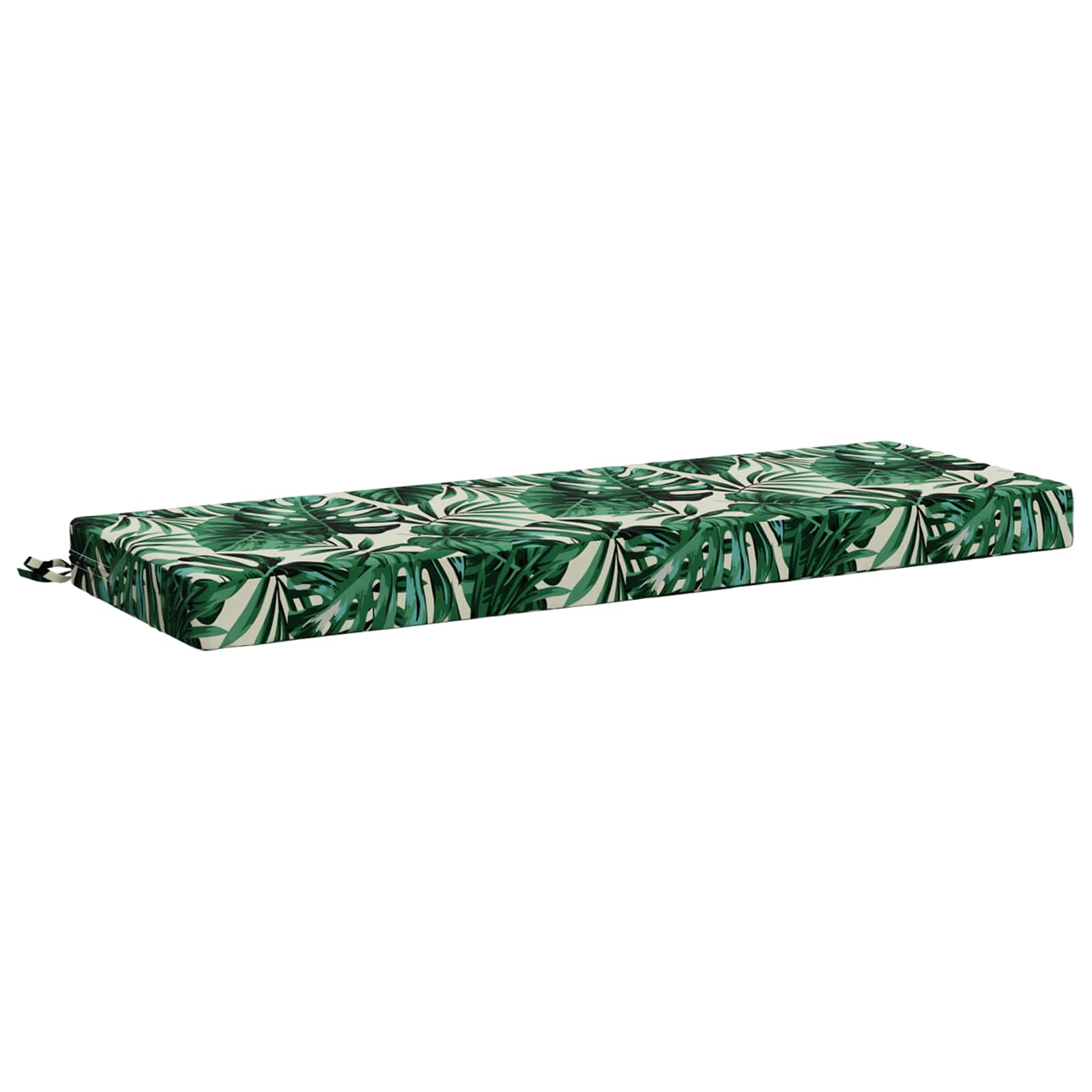 Bankkussen SOEST 100% Polyester Bladpatroon 120 x 40 x 8 cm image 1