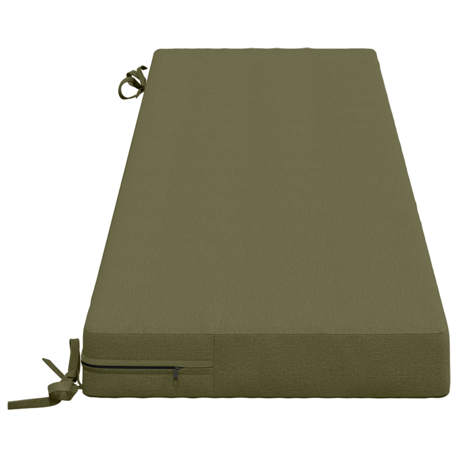 Bankkussen SOEST 100% Polyester Olijfgroen 140 x 40 x 8 cm image 3
