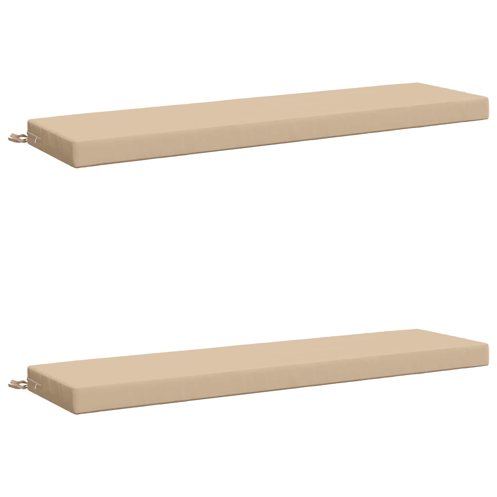 2-delige Bankkussens SOEST 2 st 100% Polyester Crèmekleurig image 2