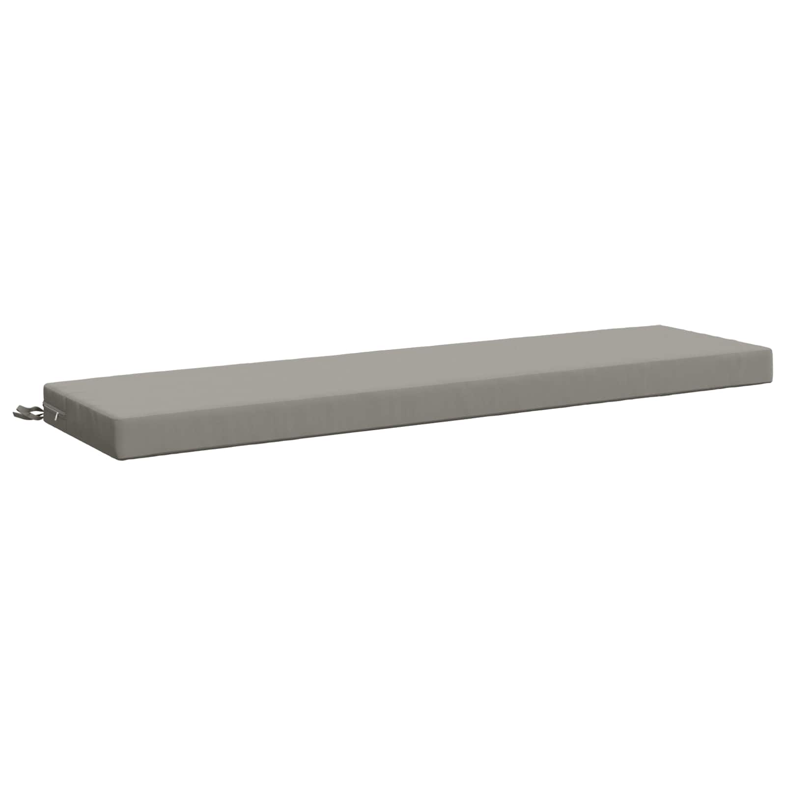 Bankkussen SOEST 100% Polyester Grijs 140 x 40 x 8 cm image 1