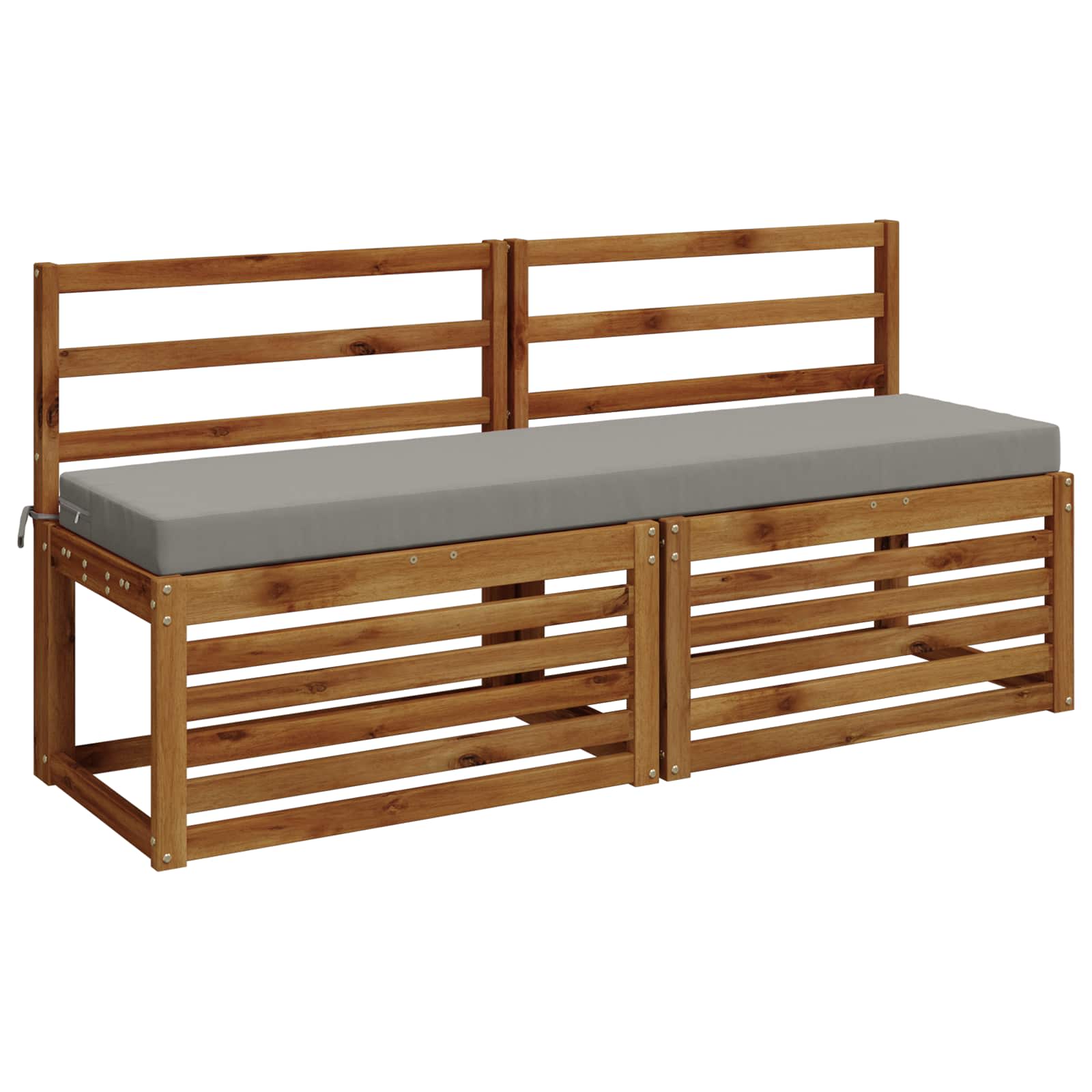 Bankkussen SOEST 100% Polyester Grijs 140 x 40 x 8 cm image 2