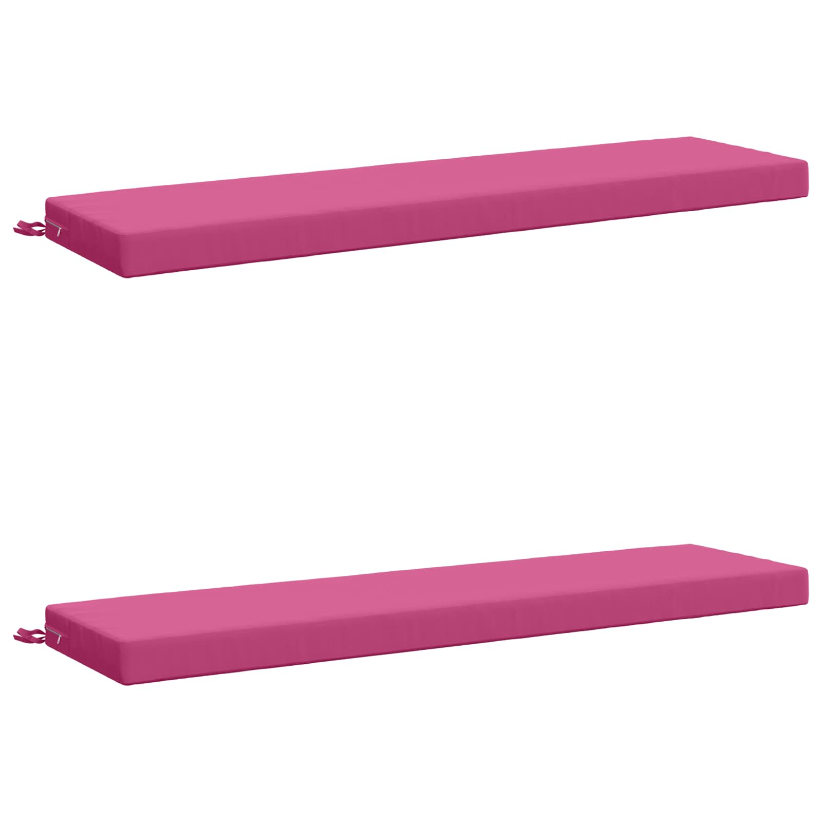 2-delige Bankkussens SOEST 2 st 100% Polyester Roze image 1