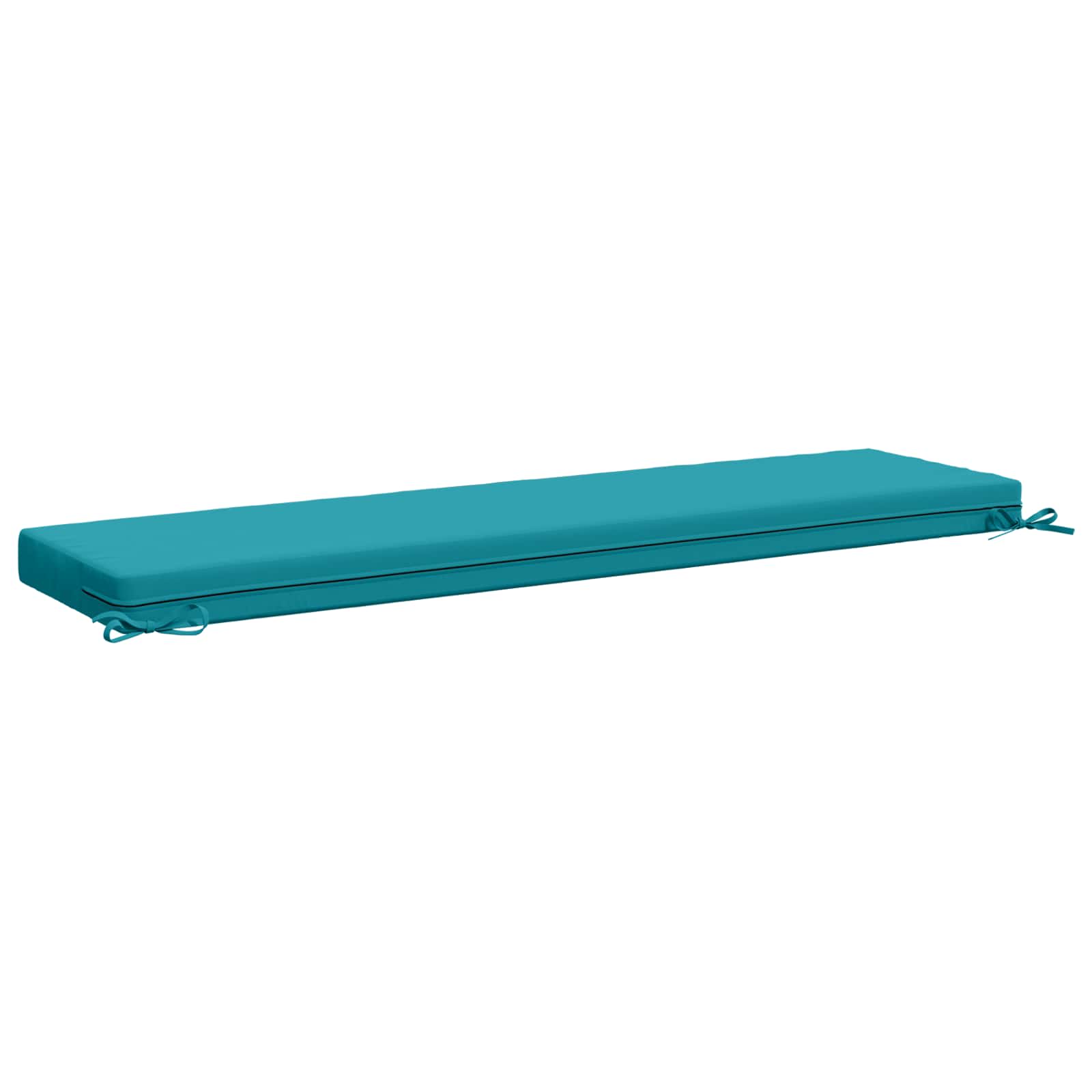 Bankkussen SOEST 100% Polyester Turquoise 140 x 40 x 8 cm image 4
