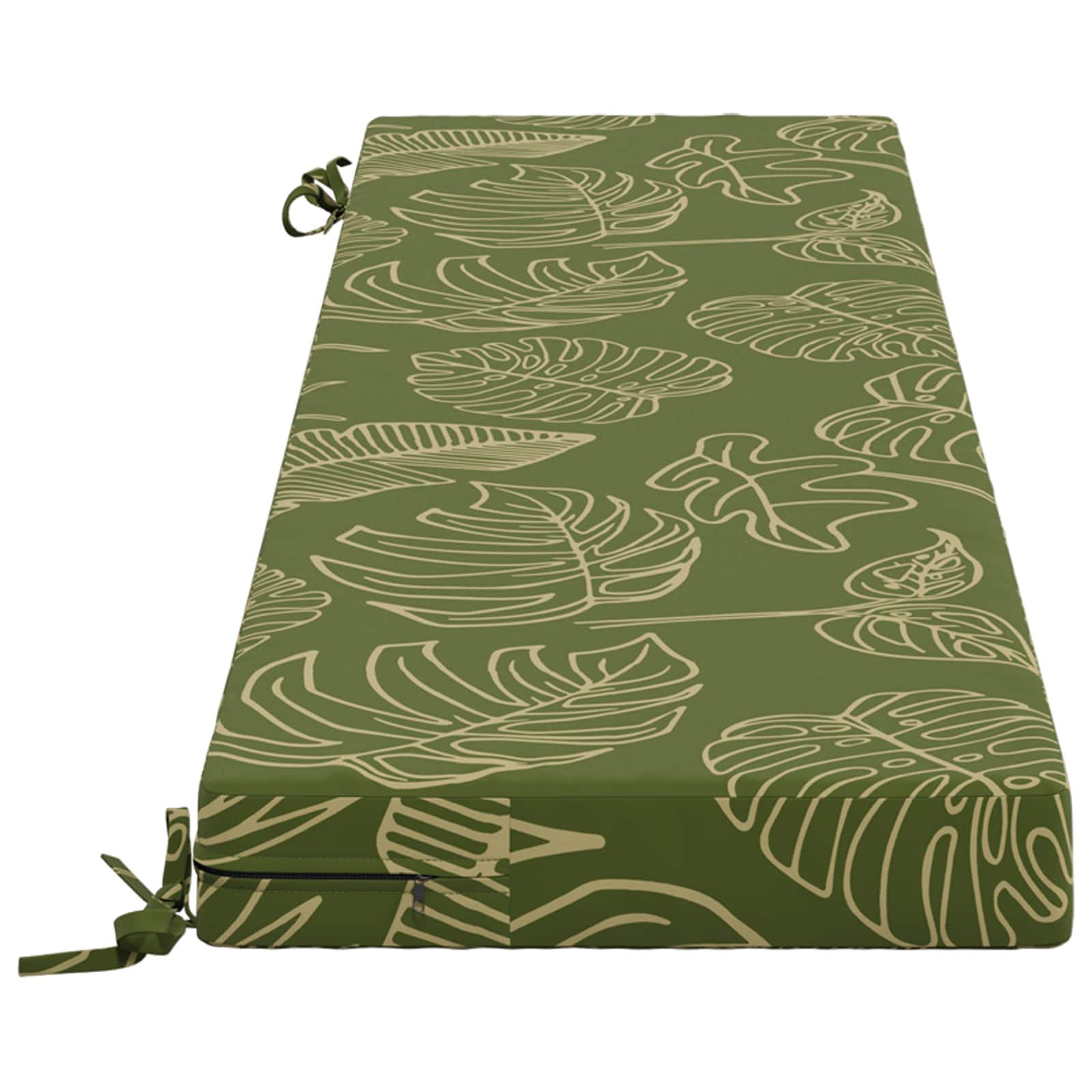 Bankkussen SOEST 100% Polyester Bladontwerp 150 x 40 x 8 cm image 3