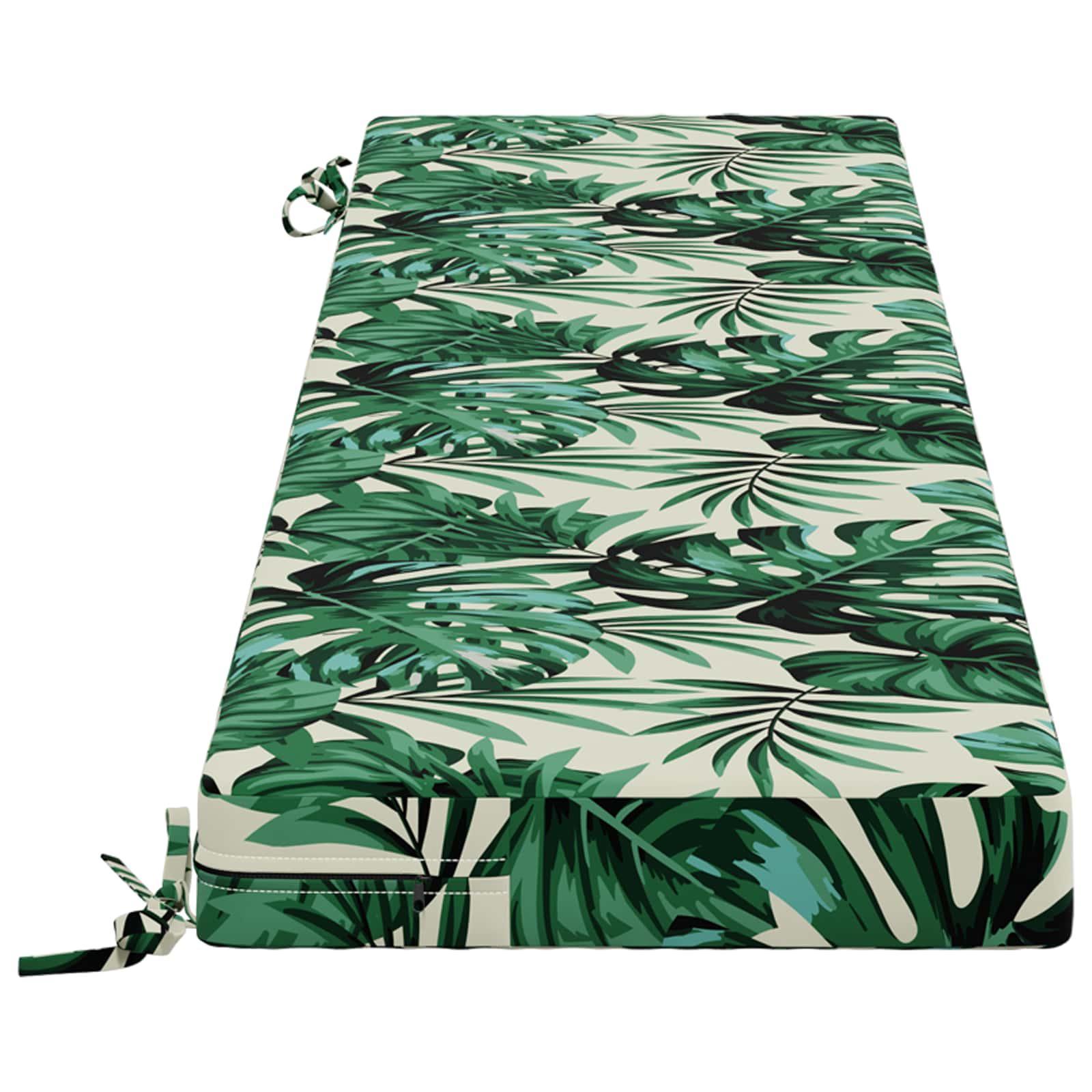 Bankkussen SOEST 100% Polyester Bladpatroon 150 x 40 x 8 cm image 3
