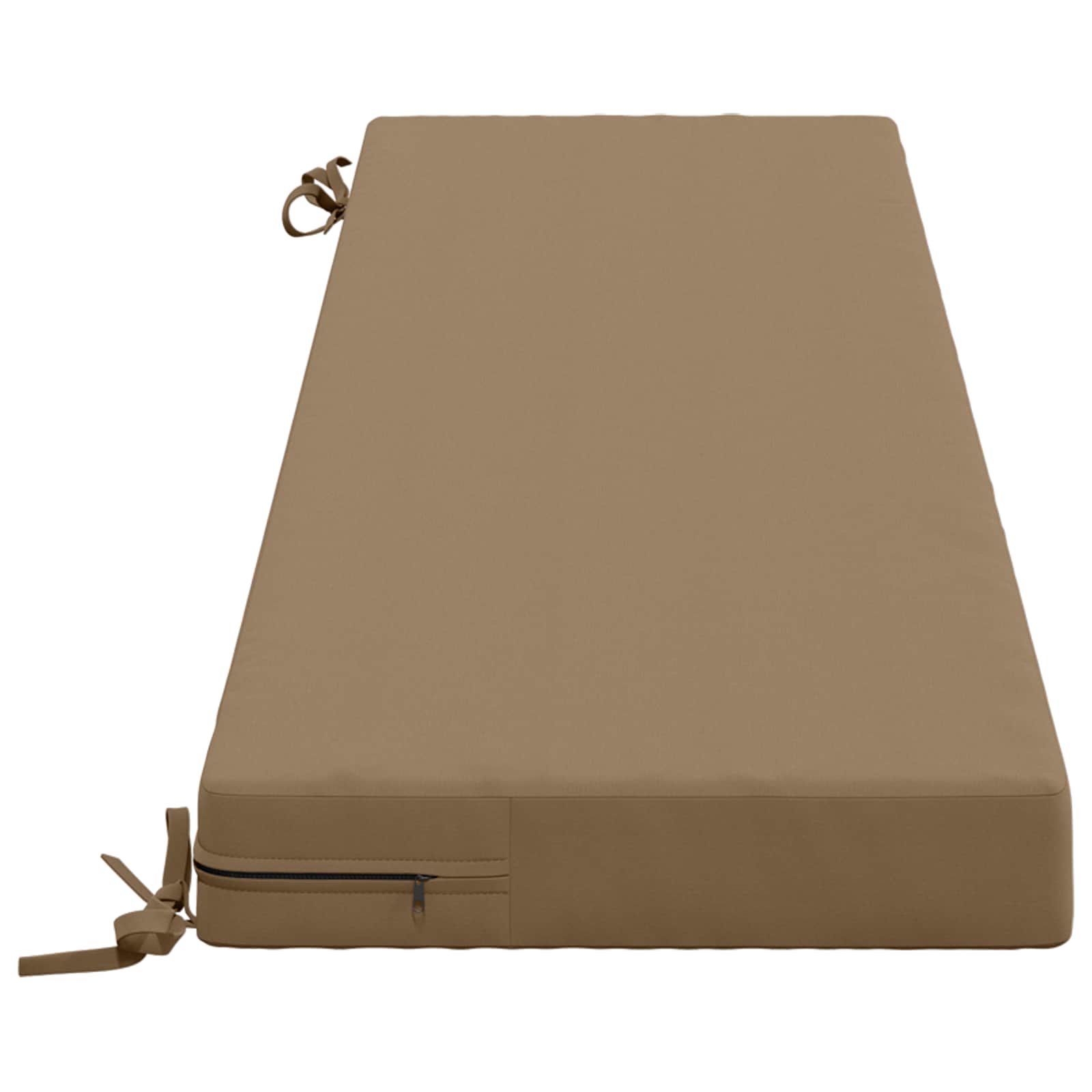 Bankkussen SOEST 100% Polyester Taupe 150 x 40 x 8 cm image 3