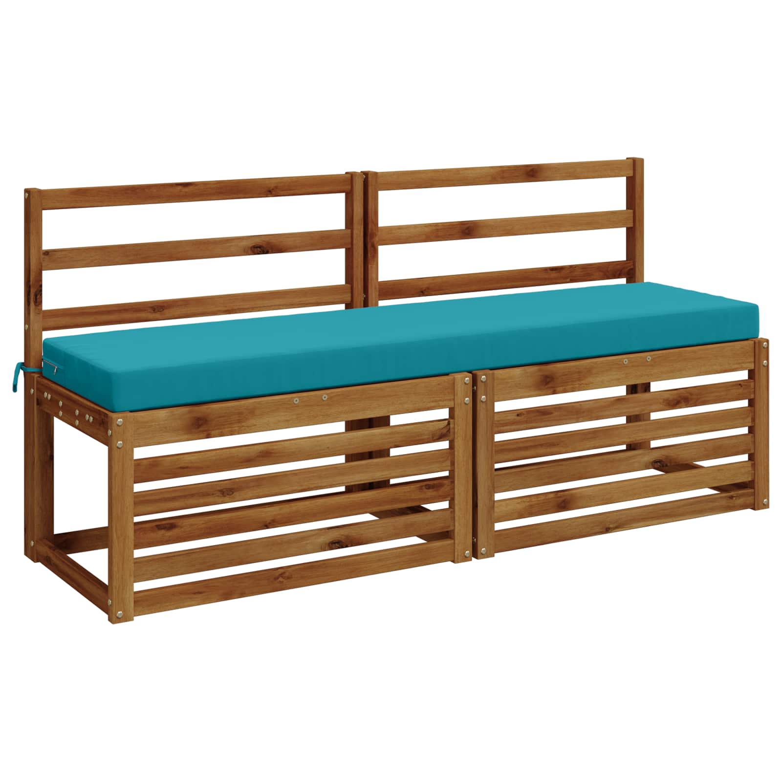 Bankkussen SOEST 100% Polyester Turquoise 150 x 40 x 8 cm image 2