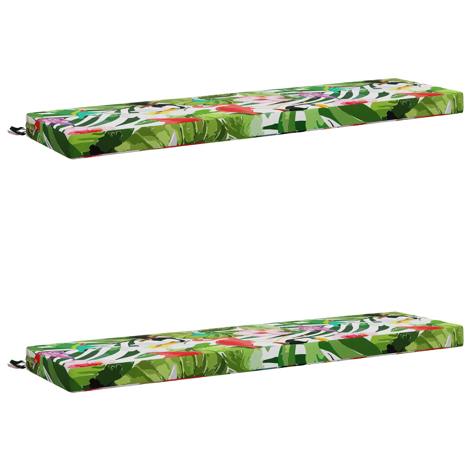 2-delige Bankkussens SOEST 2 st 100% Polyester Meerkleurig image 1