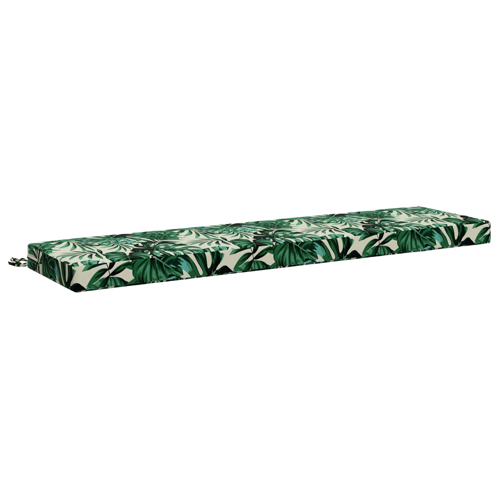 Bankkussen SOEST 100% Polyester Bladpatroon 160 x 40 x 8 cm image 1