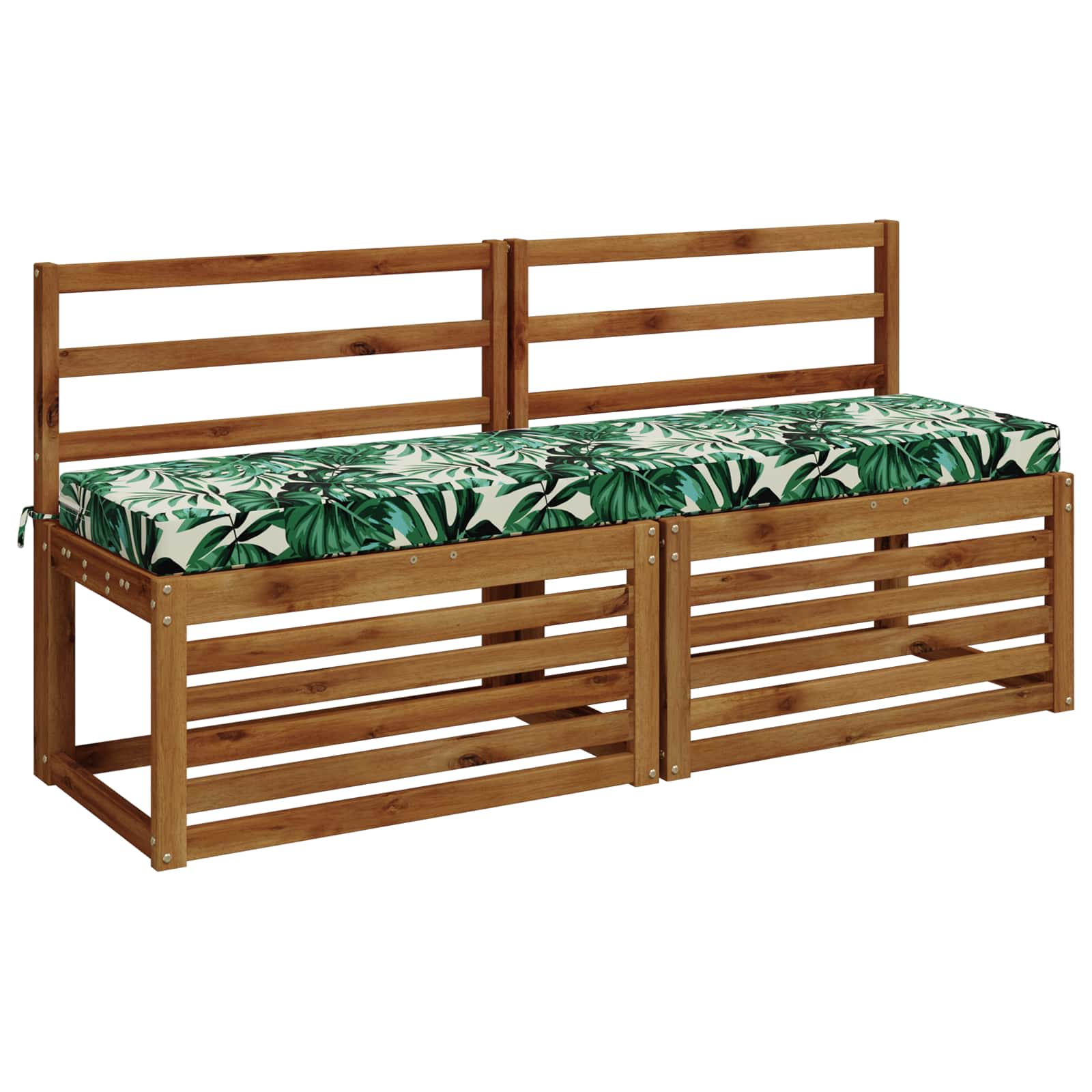 Bankkussen SOEST 100% Polyester Bladpatroon 160 x 40 x 8 cm image 2