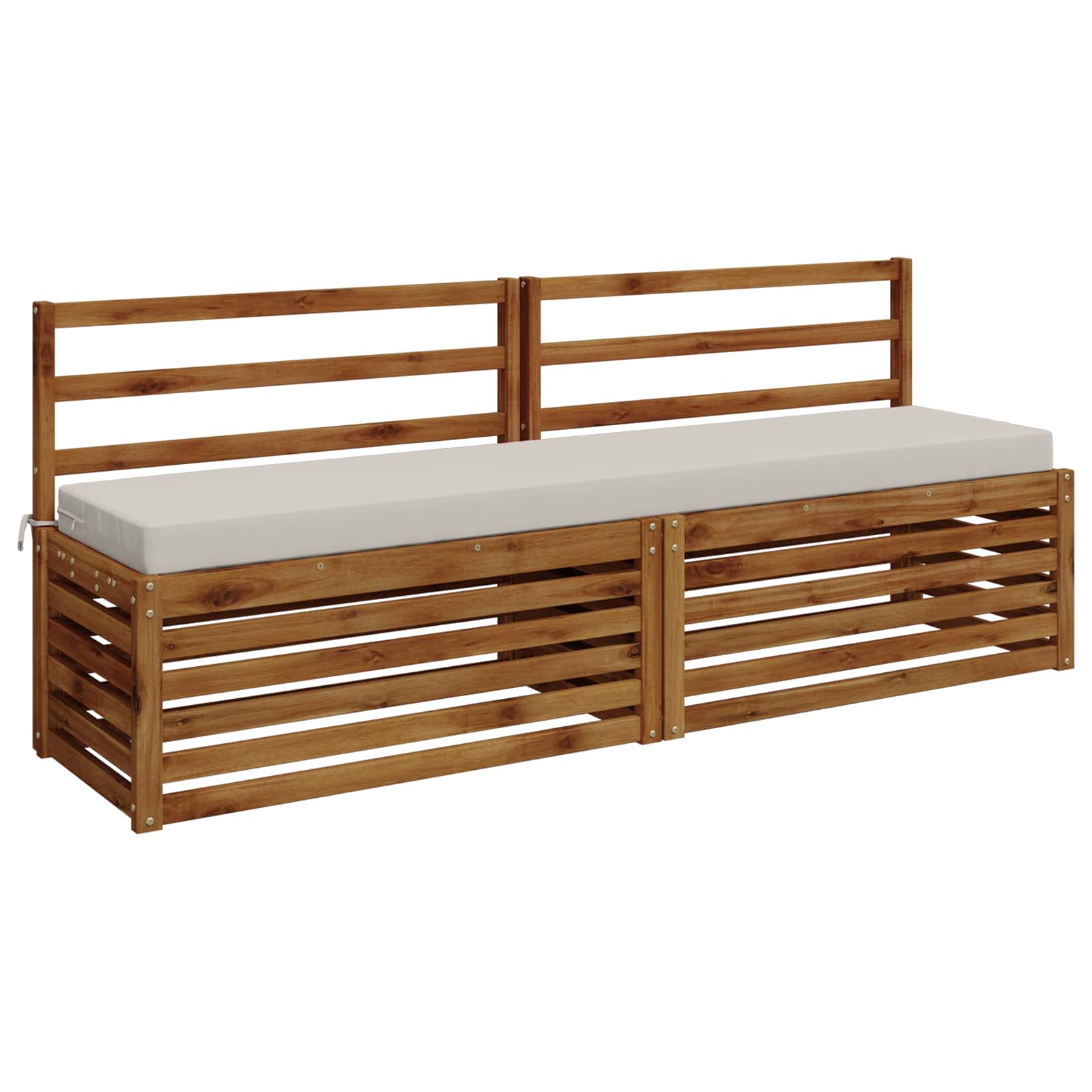 Bankkussen SOEST 100% Polyester Wit 170 x 40 x 8 cm image 2
