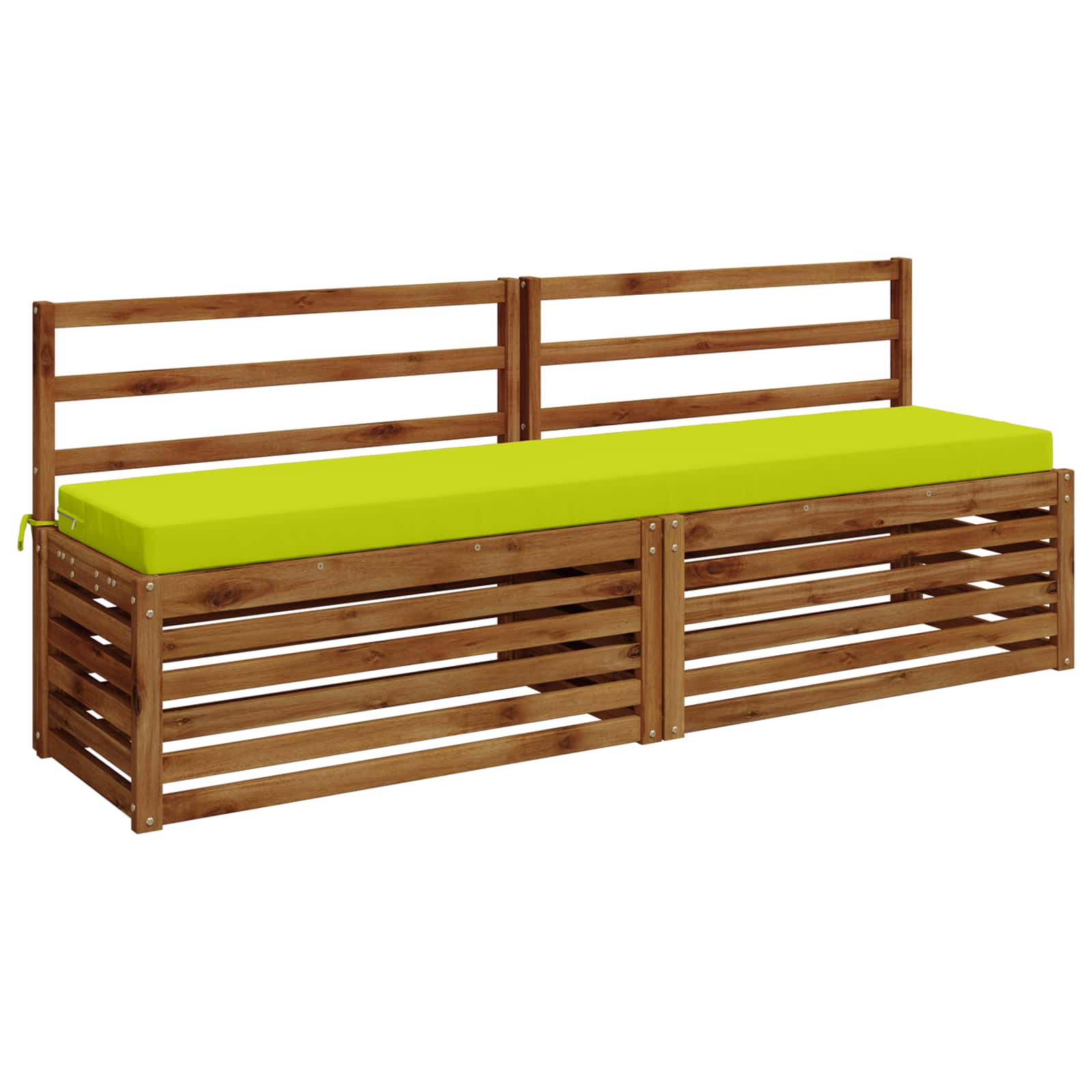 Bankkussen SOEST 100% Polyester Helder groen 170 x 40 x 8 cm image 2