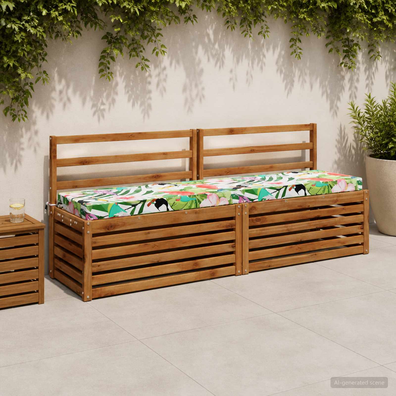 Bankkussen SOEST 100% Polyester Meerkleurig 170 x 40 x 8 cm image 1
