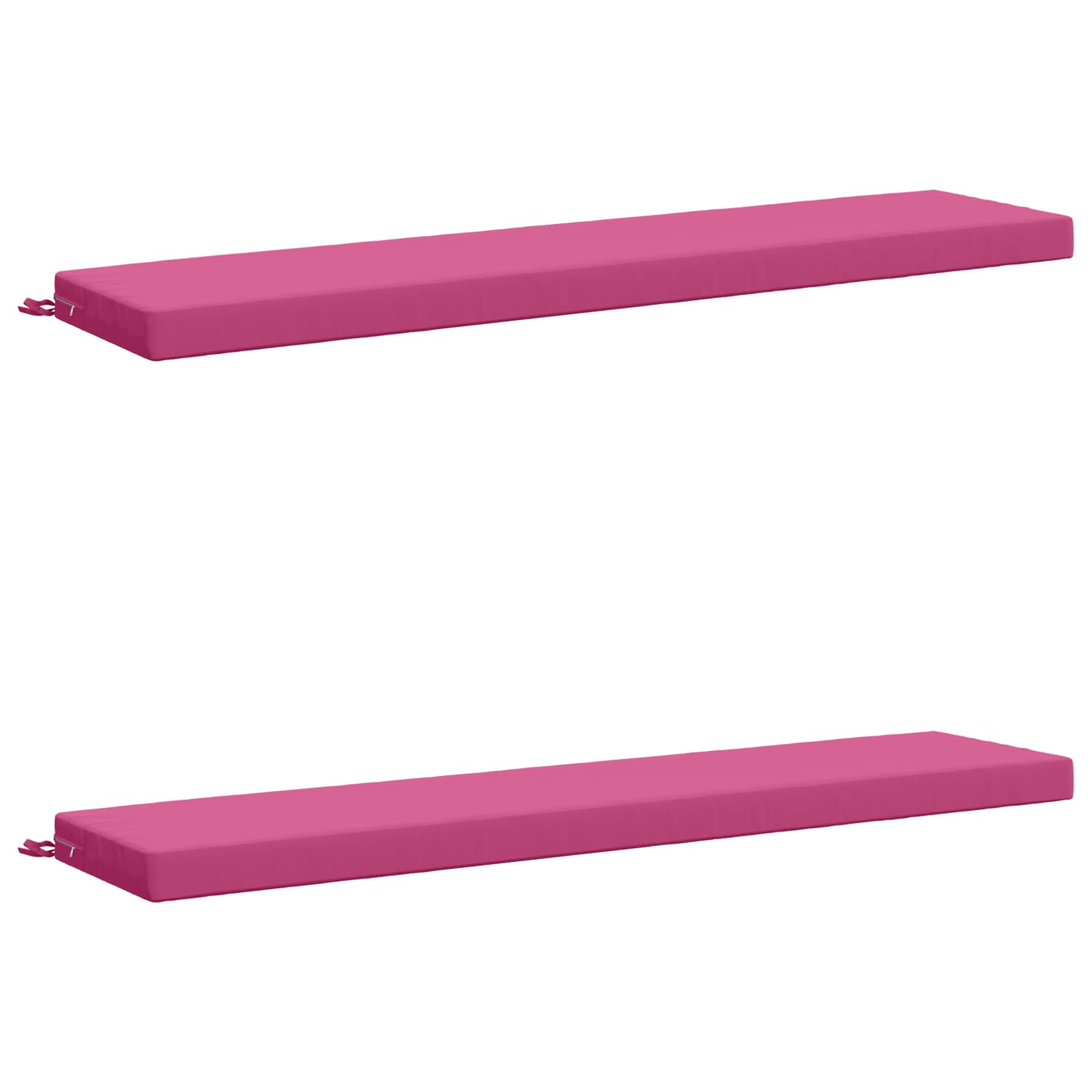 2-delige Bankkussens SOEST 2 st 100% Polyester Roze image 1
