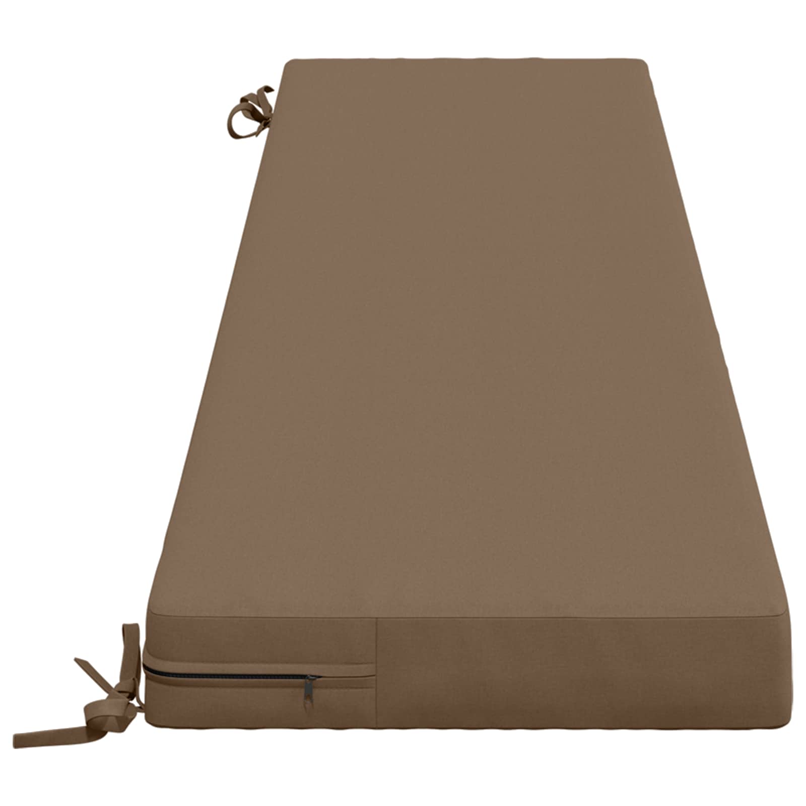 Bankkussen SOEST 100% Polyester Taupe 180 x 40 x 8 cm image 3