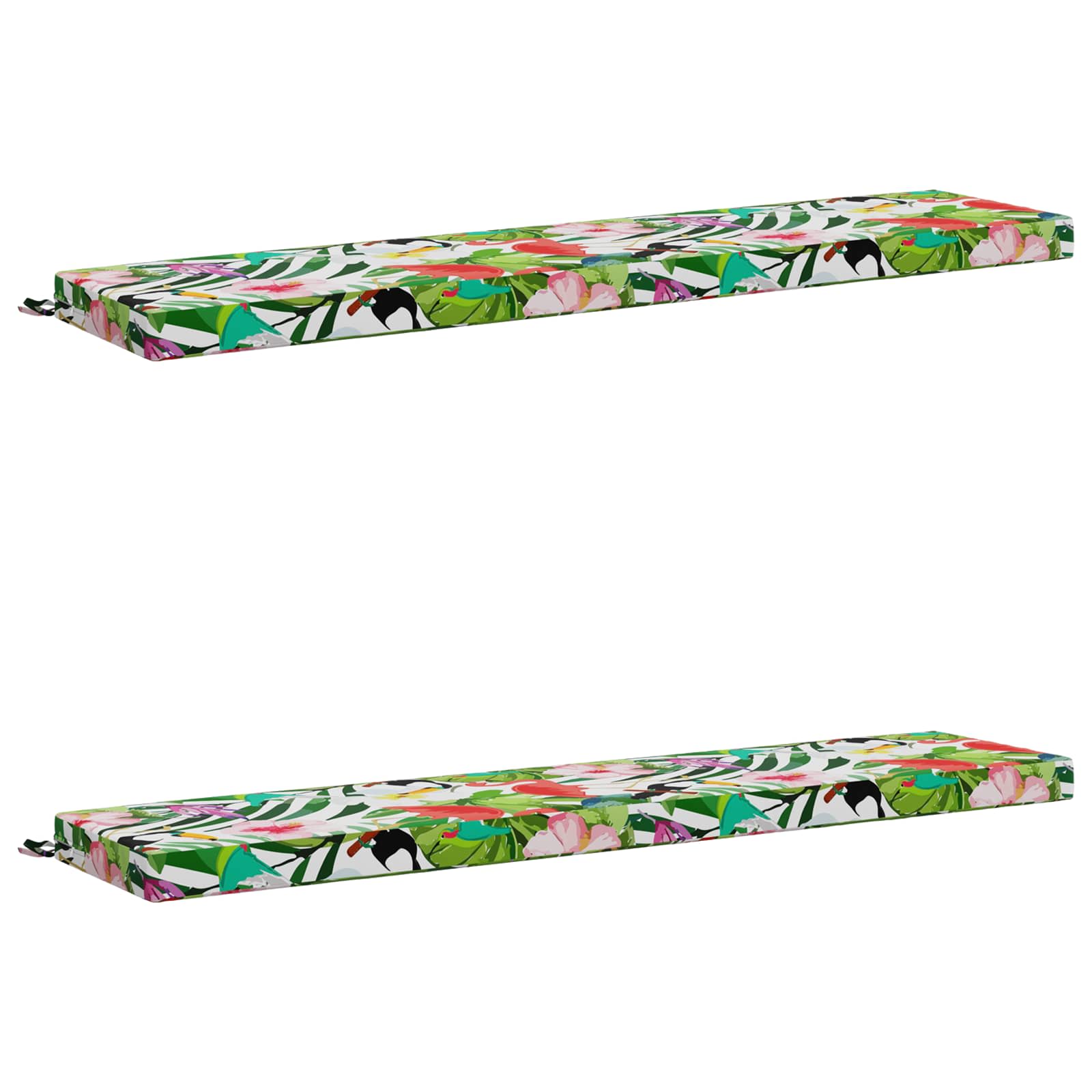 2-delige Bankkussens SOEST 2 st 100% Polyester Meerkleurig image 1