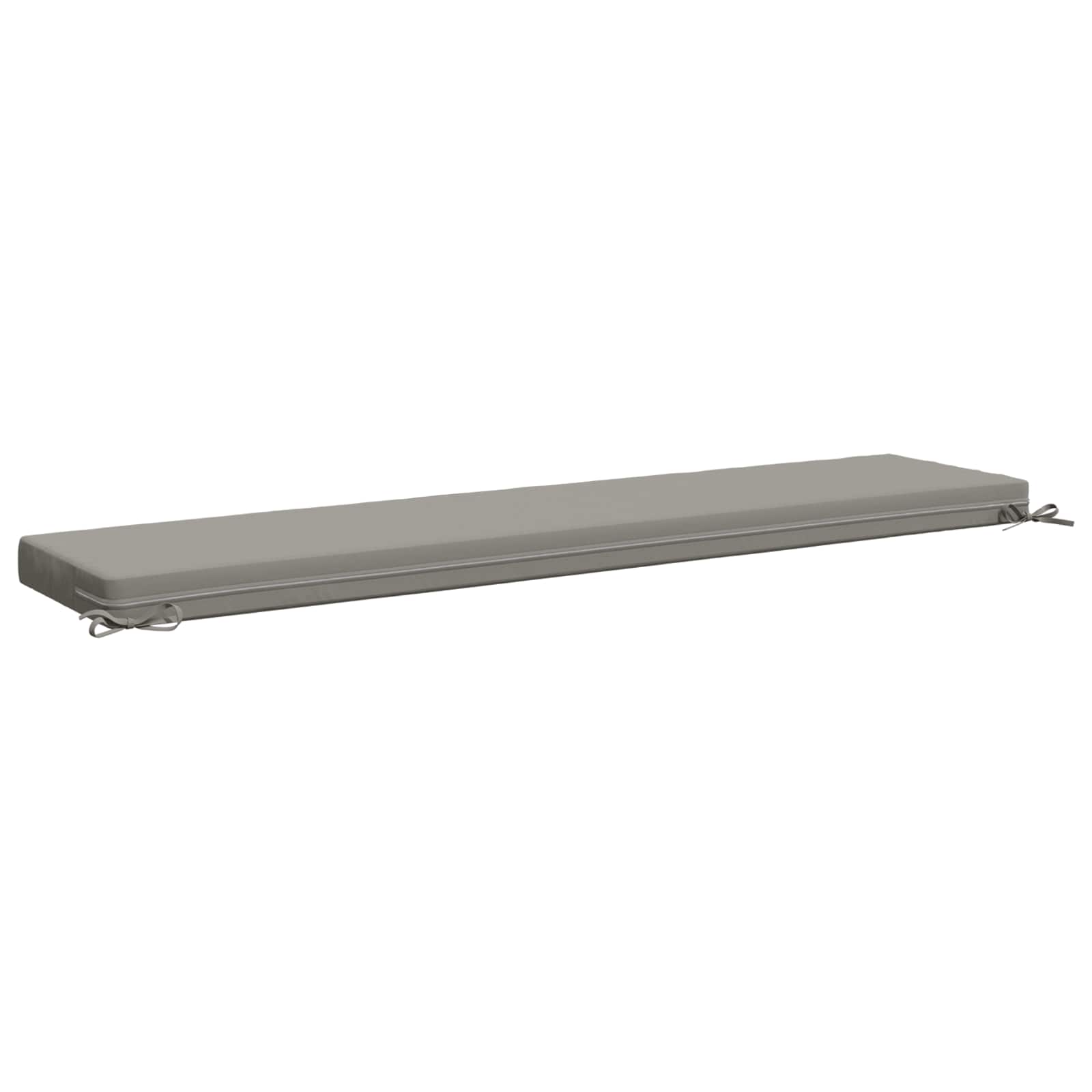 Bankkussen SOEST 100% Polyester Grijs 180 x 40 x 8 cm image 4