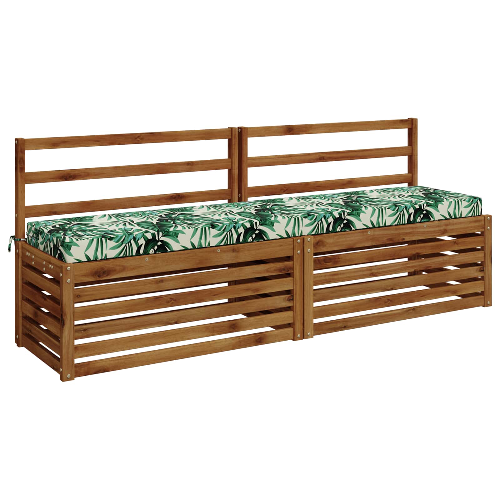 Bankkussen SOEST 100% Polyester Bladpatroon 180 x 40 x 8 cm image 2