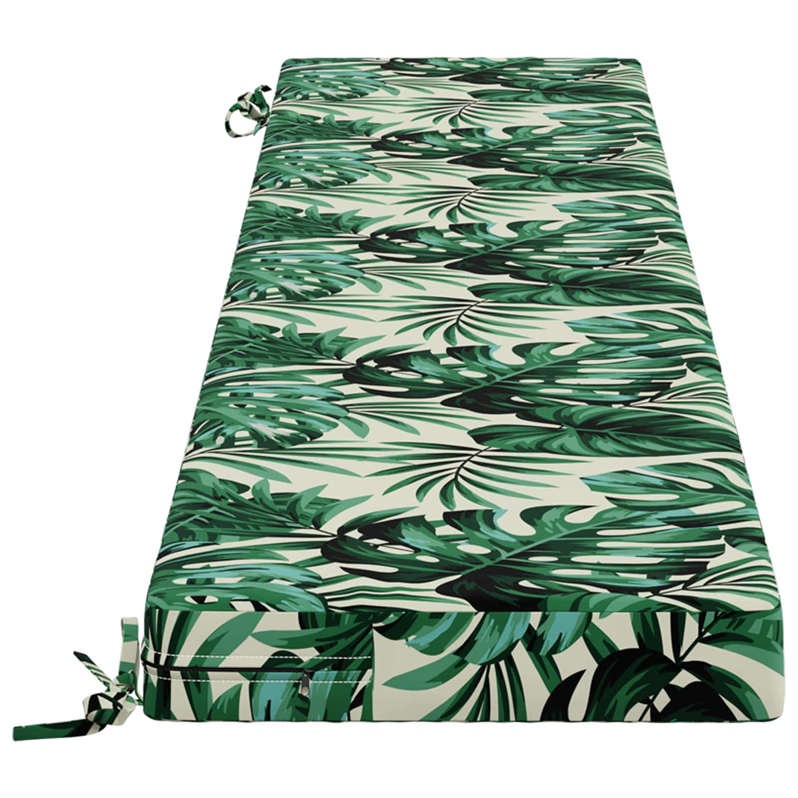 Bankkussen SOEST 100% Polyester Bladpatroon 180 x 40 x 8 cm image 3