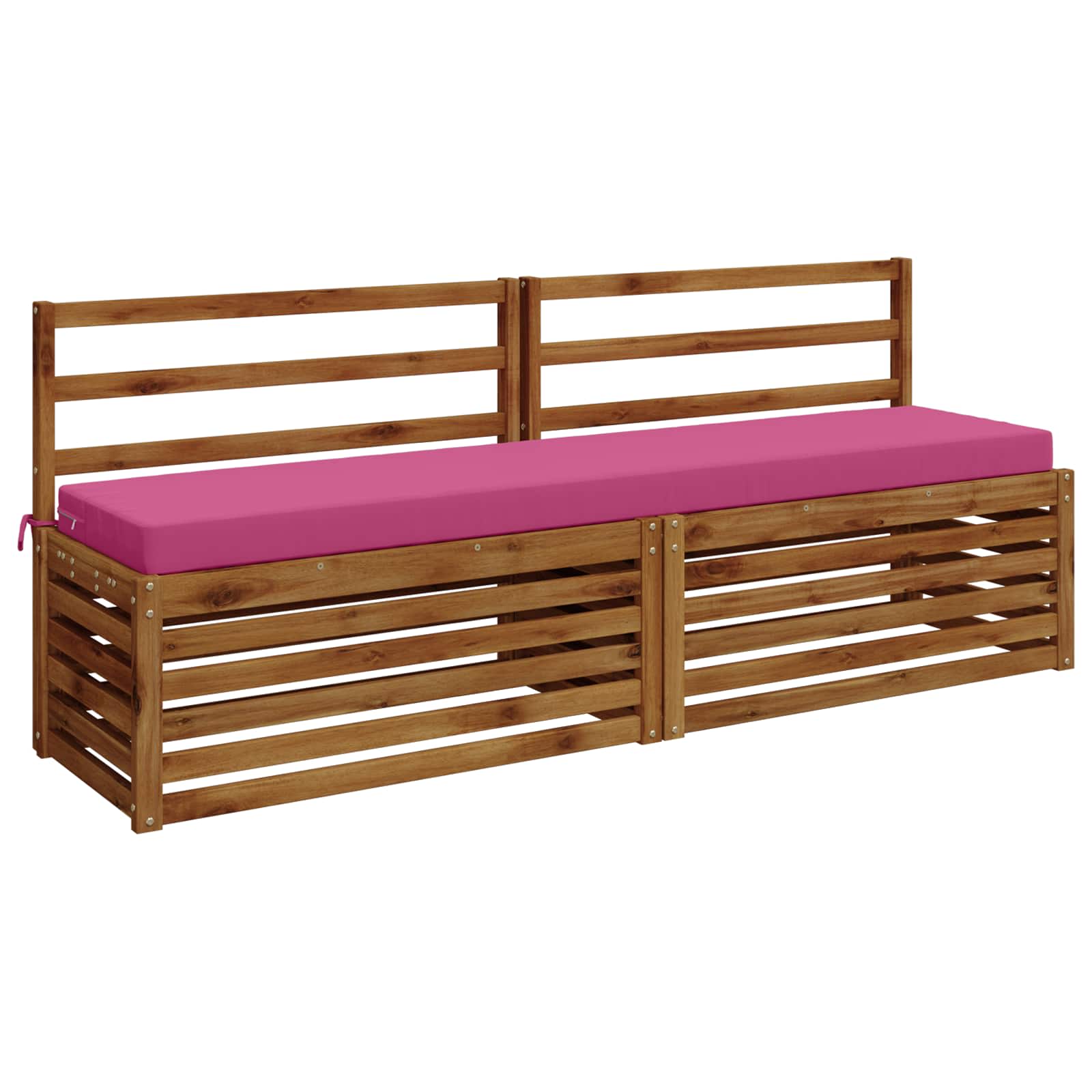 Bankkussen SOEST 100% Polyester Roze 180 x 40 x 8 cm image 2