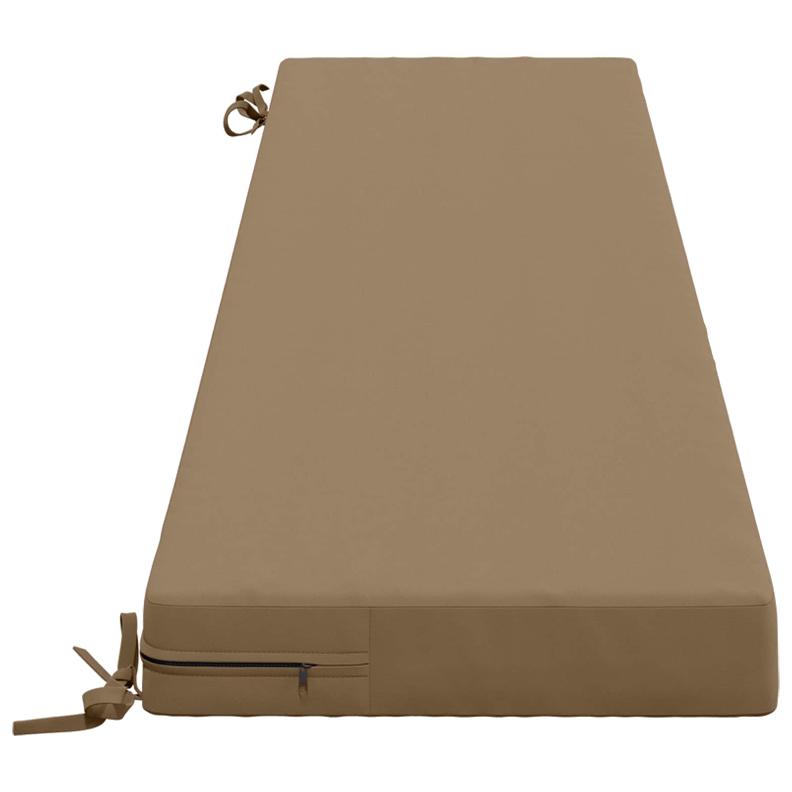 Bankkussen SOEST 100% Polyester Taupe 180 x 40 x 8 cm image 3
