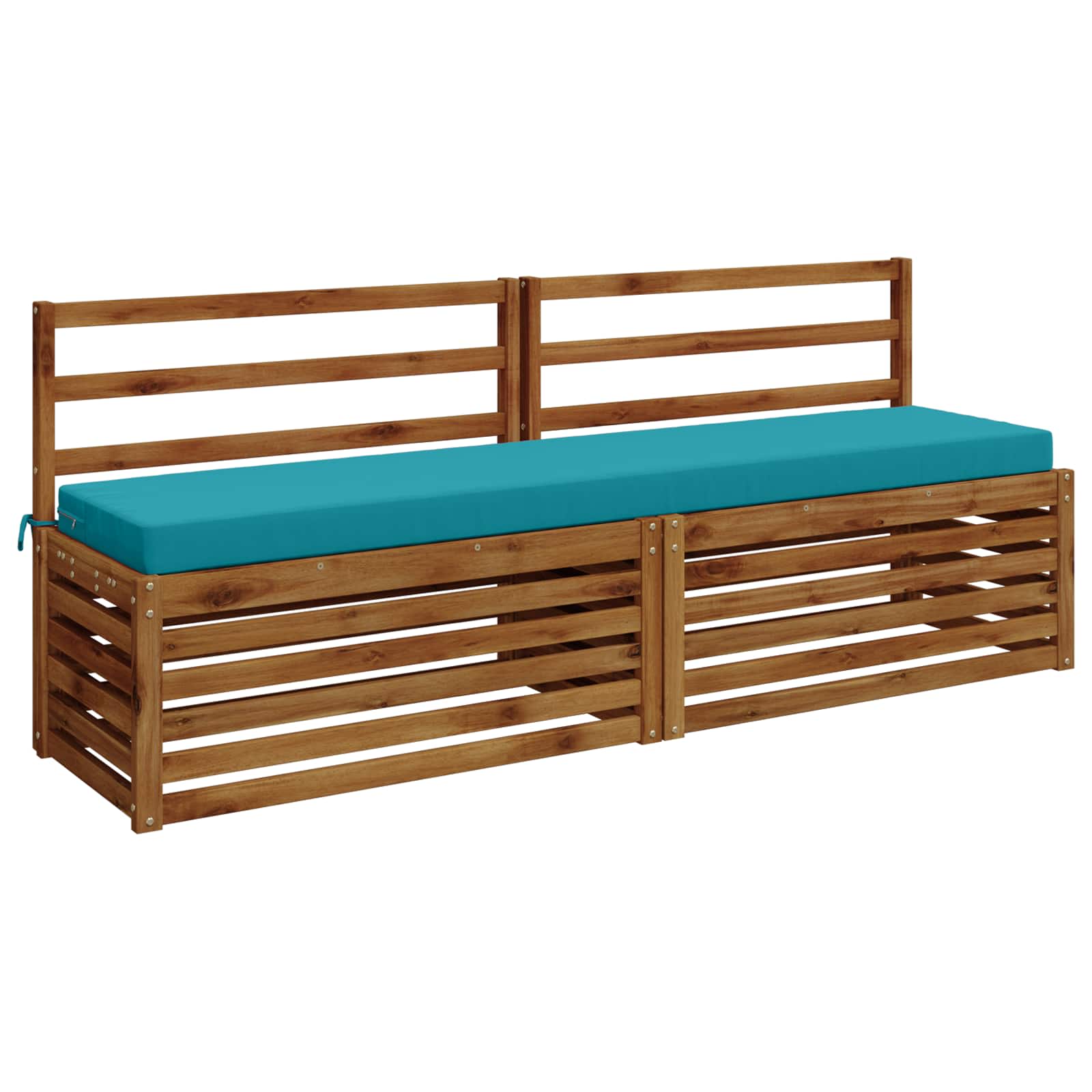 Bankkussen SOEST 100% Polyester Turquoise 180 x 40 x 8 cm image 2