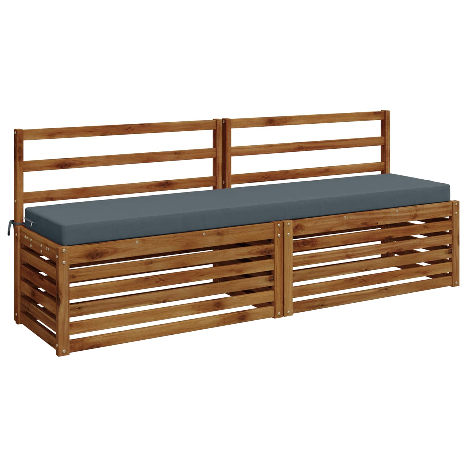 Bankkussen SOEST 100% Polyester Blauw 200 x 40 x 8 cm image 2