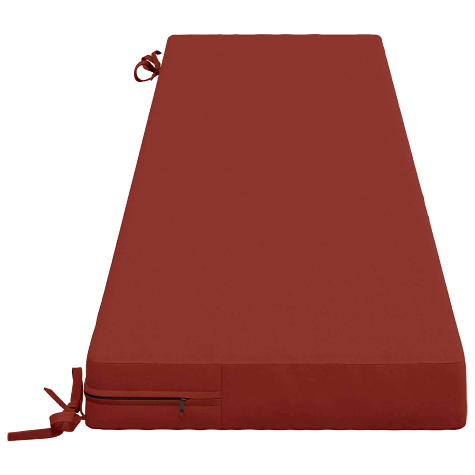 Bankkussen SOEST 100% Polyester Rood 200 x 40 x 8 cm image 3