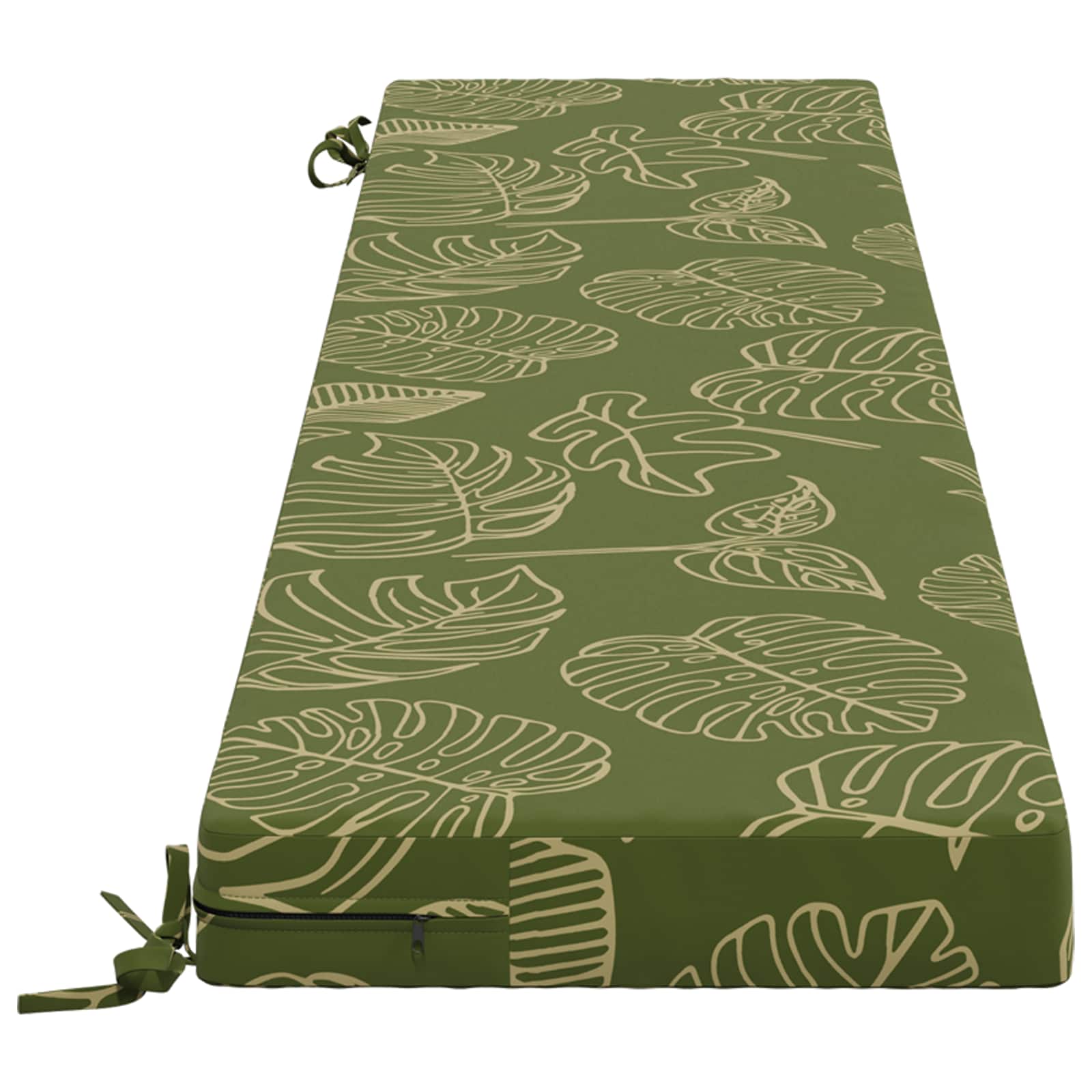 Bankkussen SOEST 100% Polyester Bladontwerp 200 x 40 x 8 cm image 3