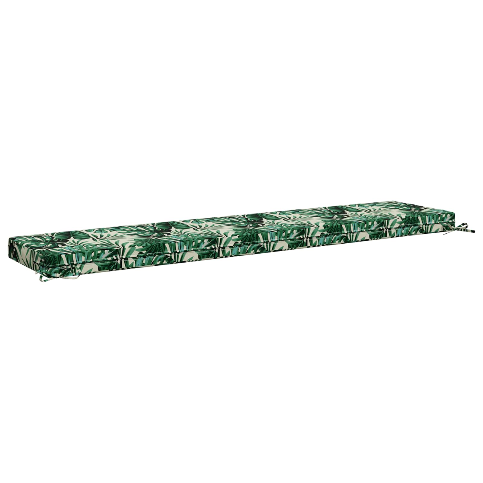 Bankkussen SOEST 100% Polyester Bladpatroon 200 x 40 x 8 cm image 4
