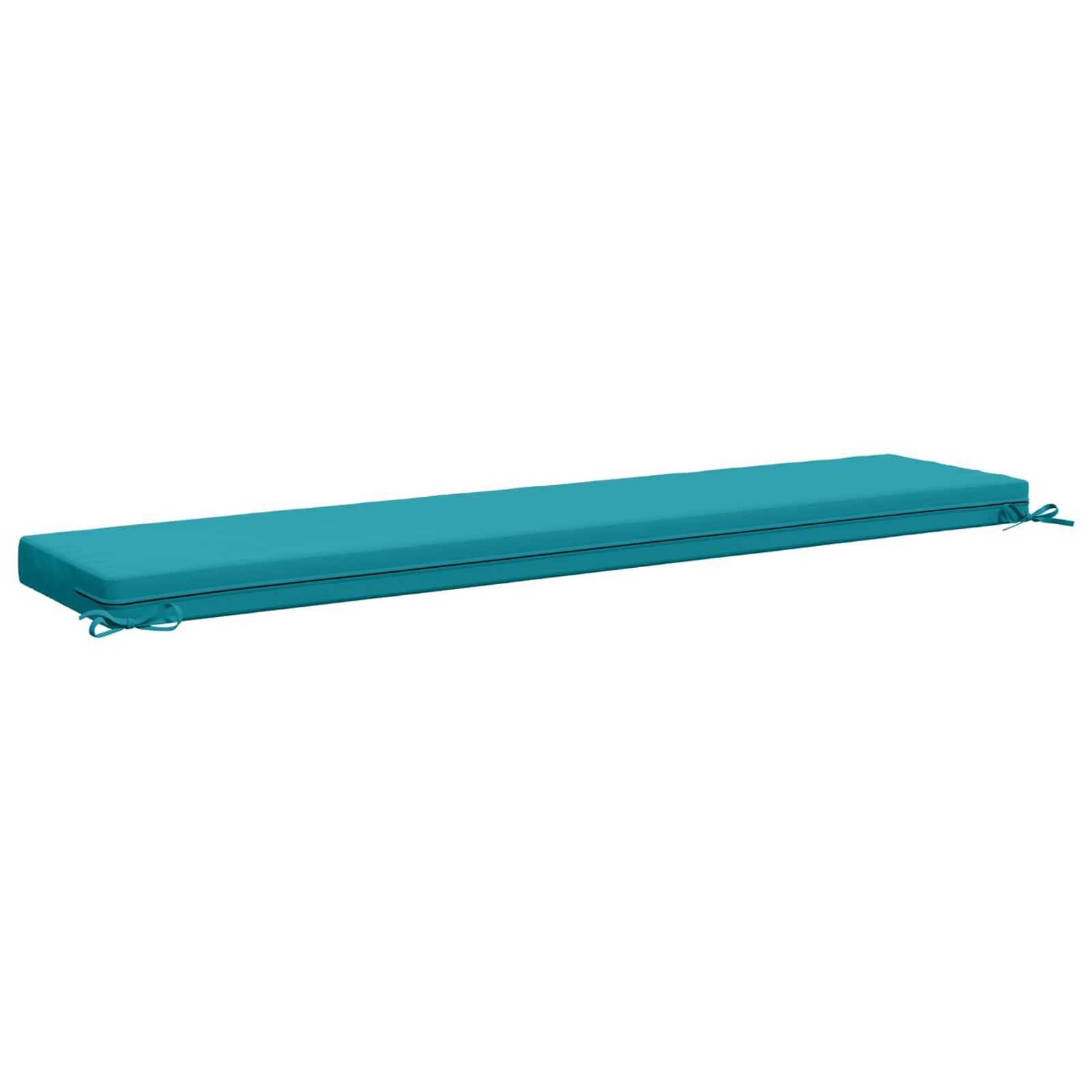 Bankkussen SOEST 100% Polyester Turquoise 200 x 40 x 8 cm image 4