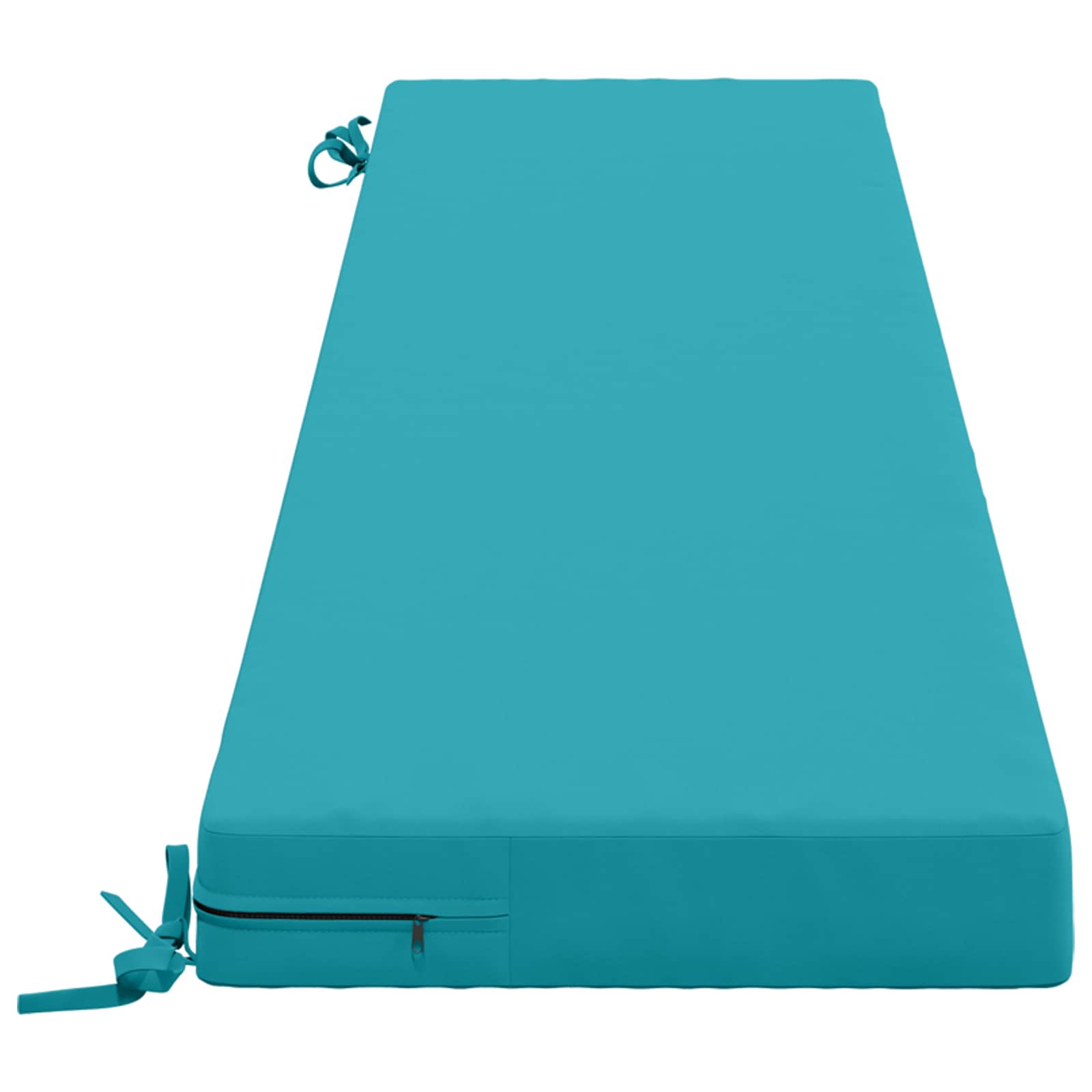 Bankkussen SOEST 100% Polyester Turquoise 200 x 40 x 8 cm image 3