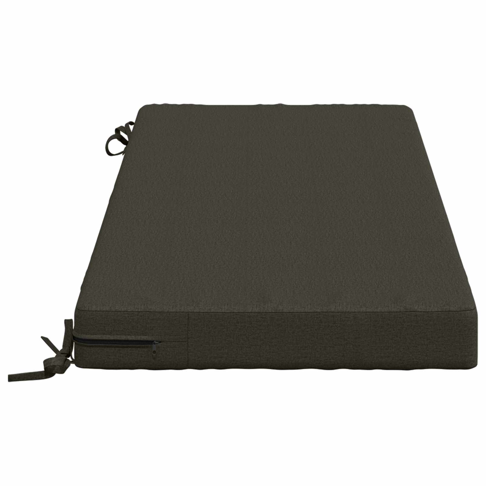 Bankkussen SOEST 100% Polyester Antraciet 110 x 50 x 8 cm image 3