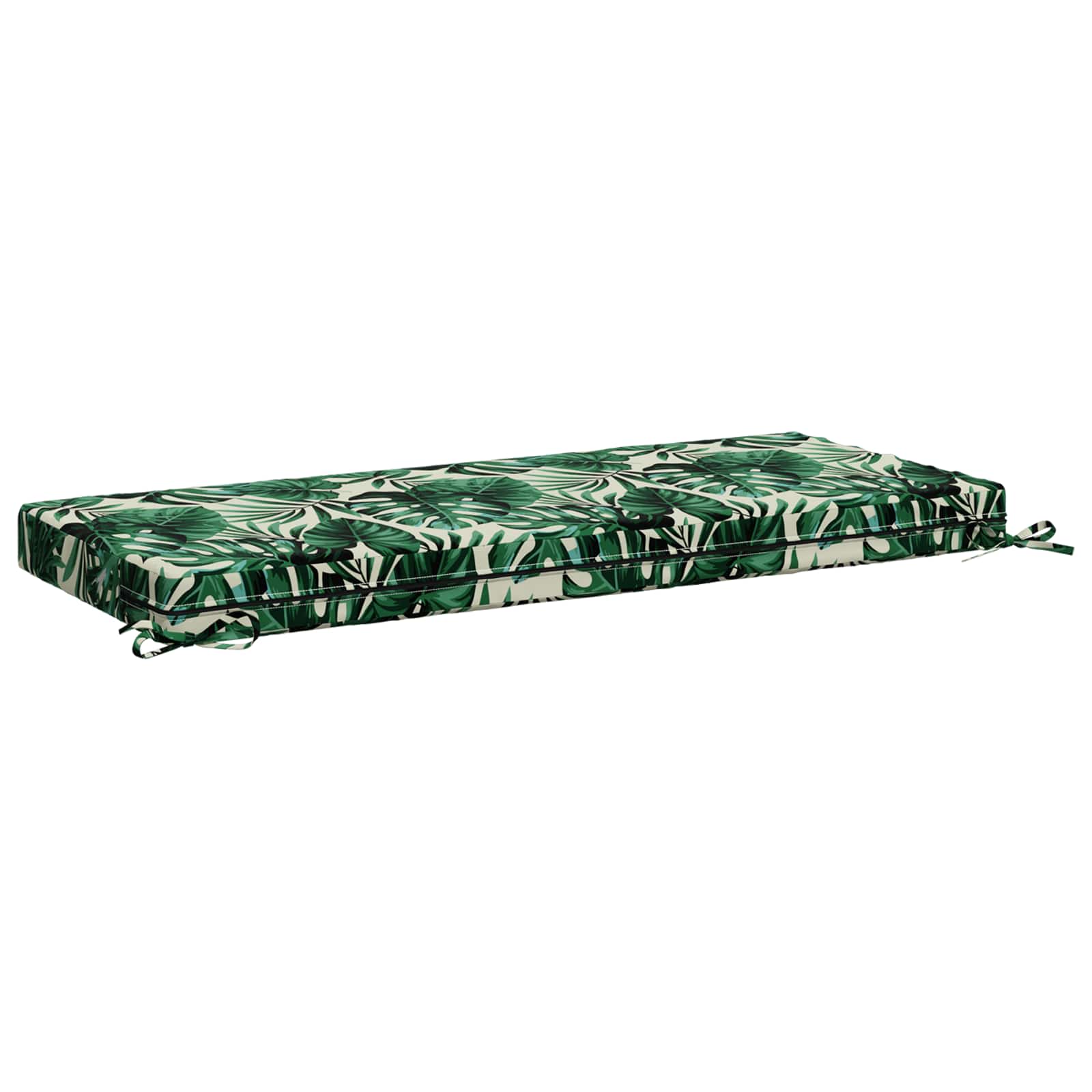 Bankkussen SOEST 100% Polyester Bladpatroon 110 x 50 x 8 cm image 4
