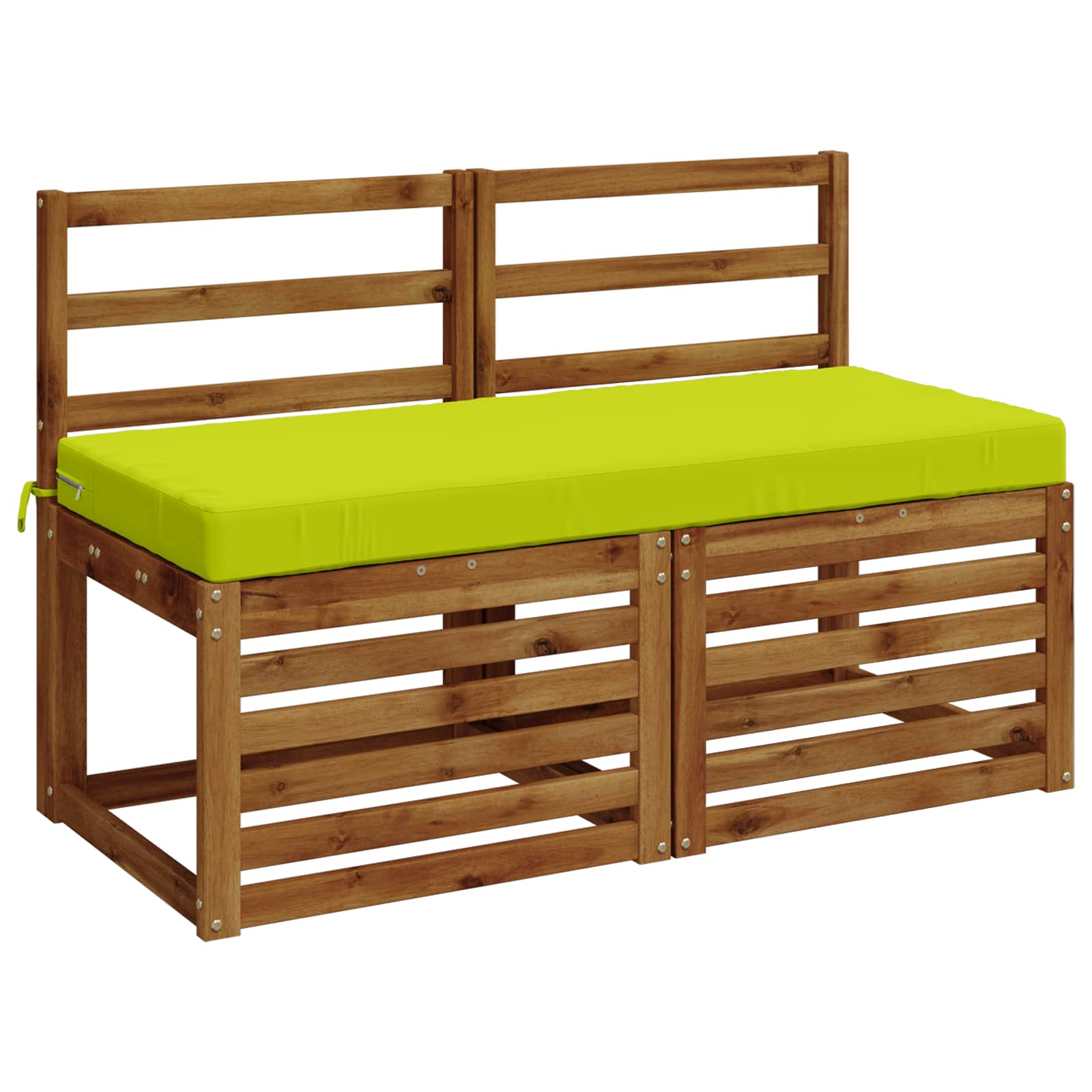 Bankkussen SOEST 100% Polyester Helder groen 120 x 50 x 8 cm image 2
