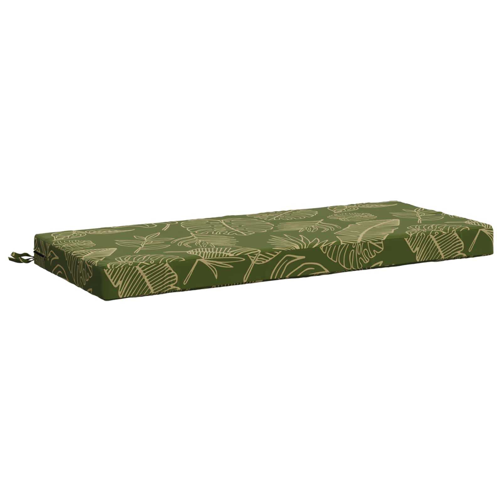 Bankkussen SOEST 100% Polyester Bladontwerp 120 x 50 x 8 cm image 1