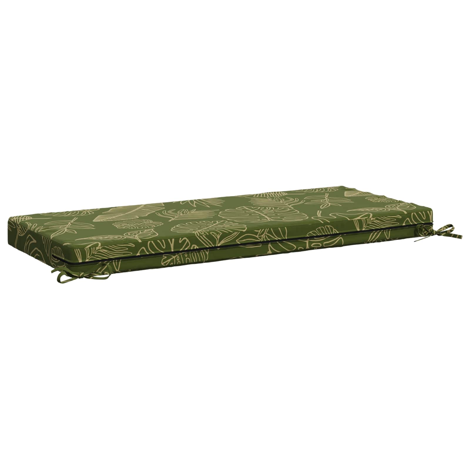 Bankkussen SOEST 100% Polyester Bladontwerp 120 x 50 x 8 cm image 4