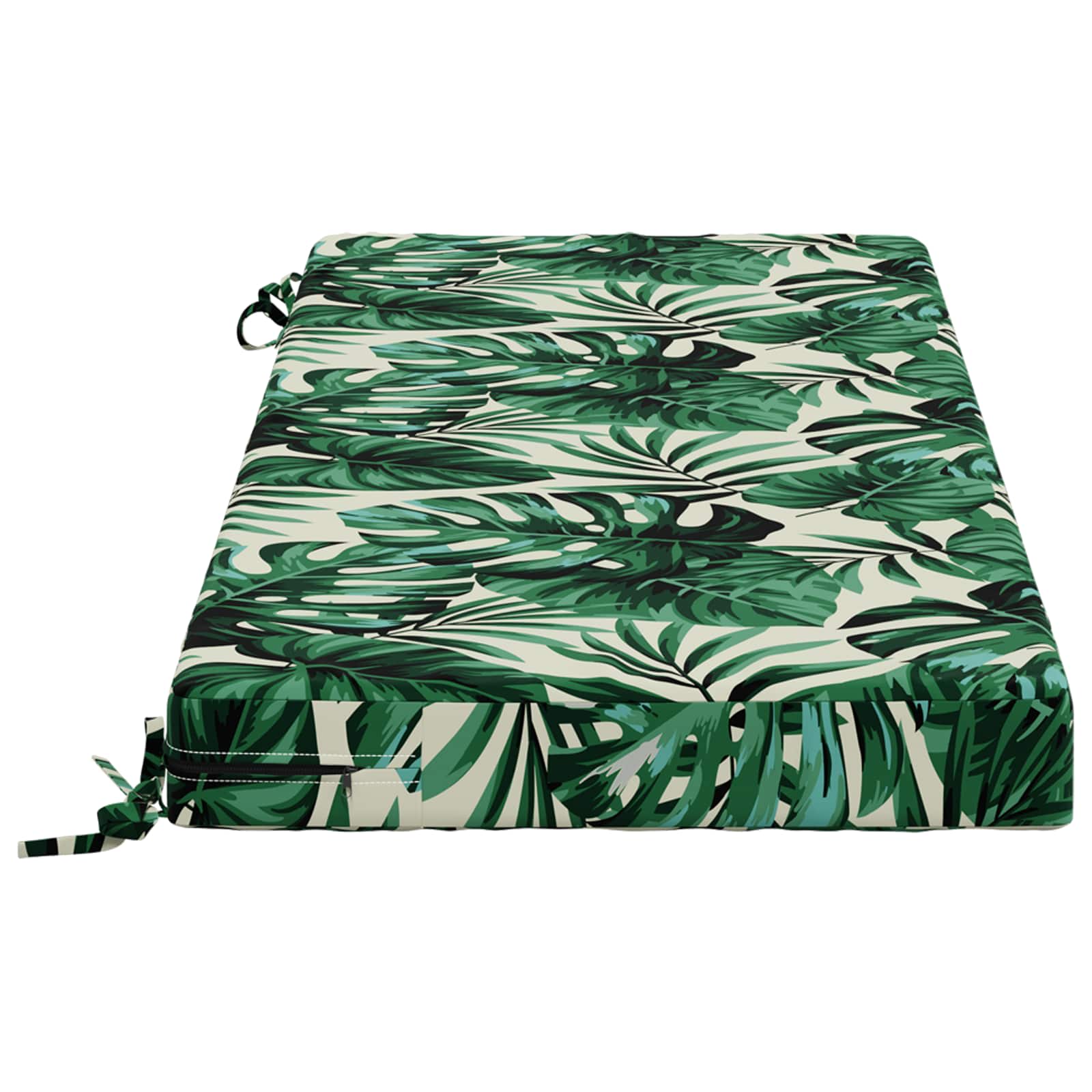 Bankkussen SOEST 100% Polyester Bladpatroon 120 x 50 x 8 cm image 3
