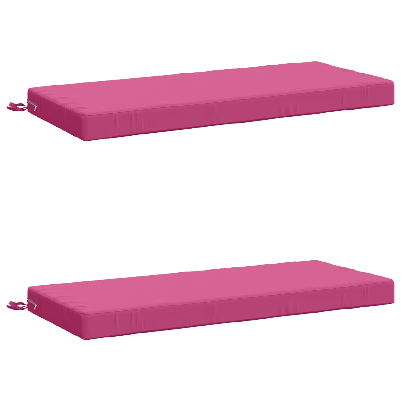 2-delige Bankkussens SOEST 2 st 100% Polyester Roze image 1