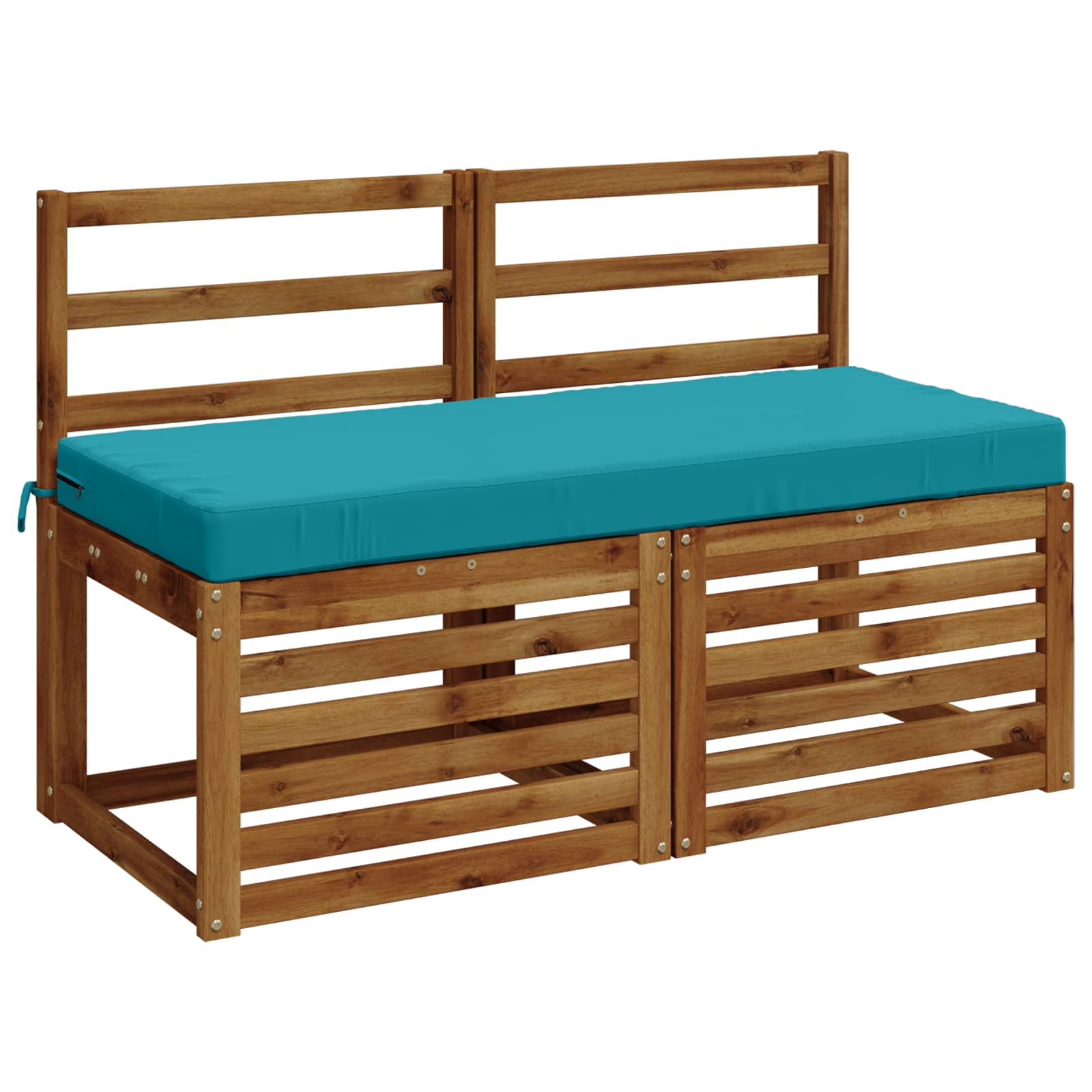 Bankkussen SOEST 100% Polyester Turquoise 120 x 50 x 8 cm image 2