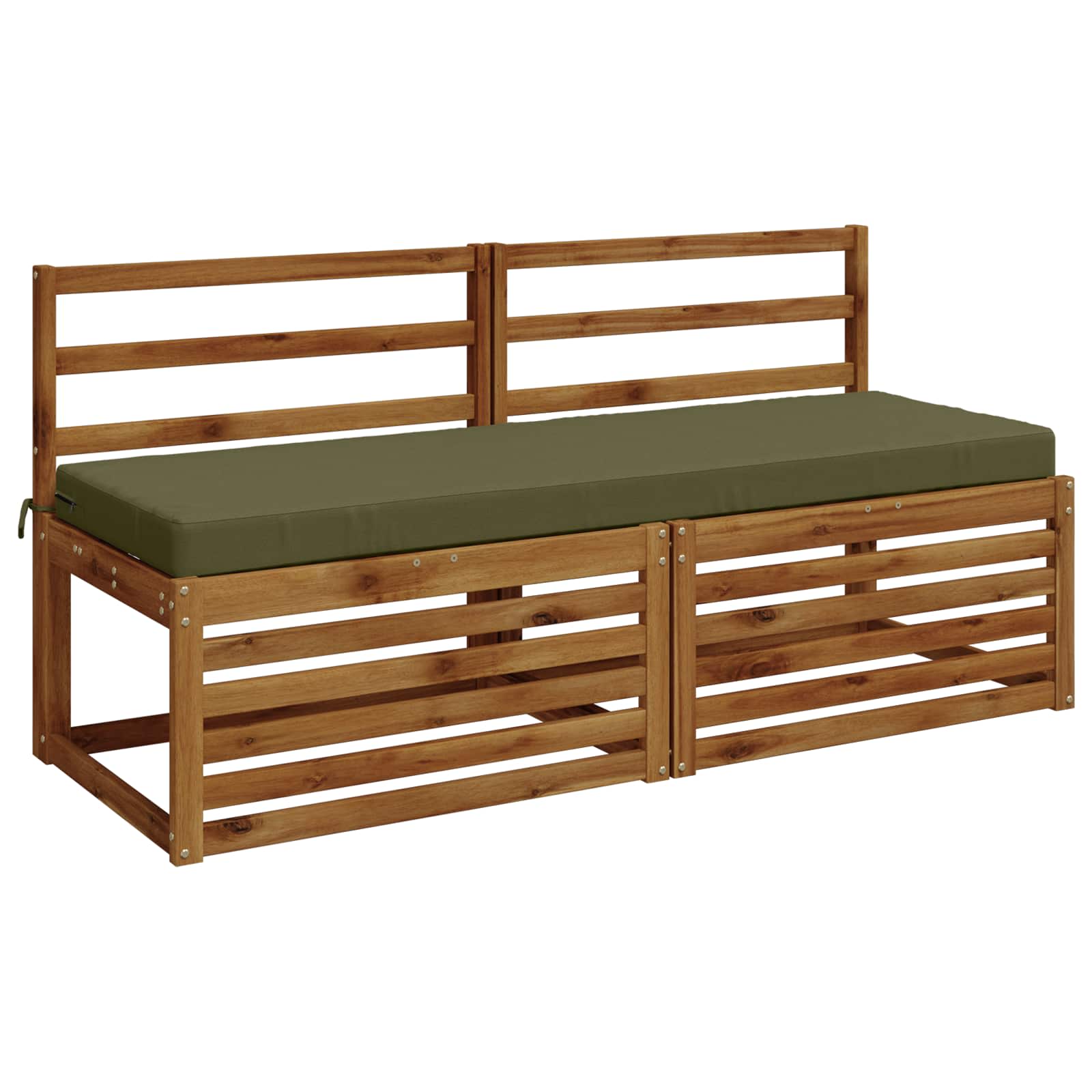 Bankkussen SOEST 100% Polyester Olijfgroen 140 x 50 x 8 cm image 2