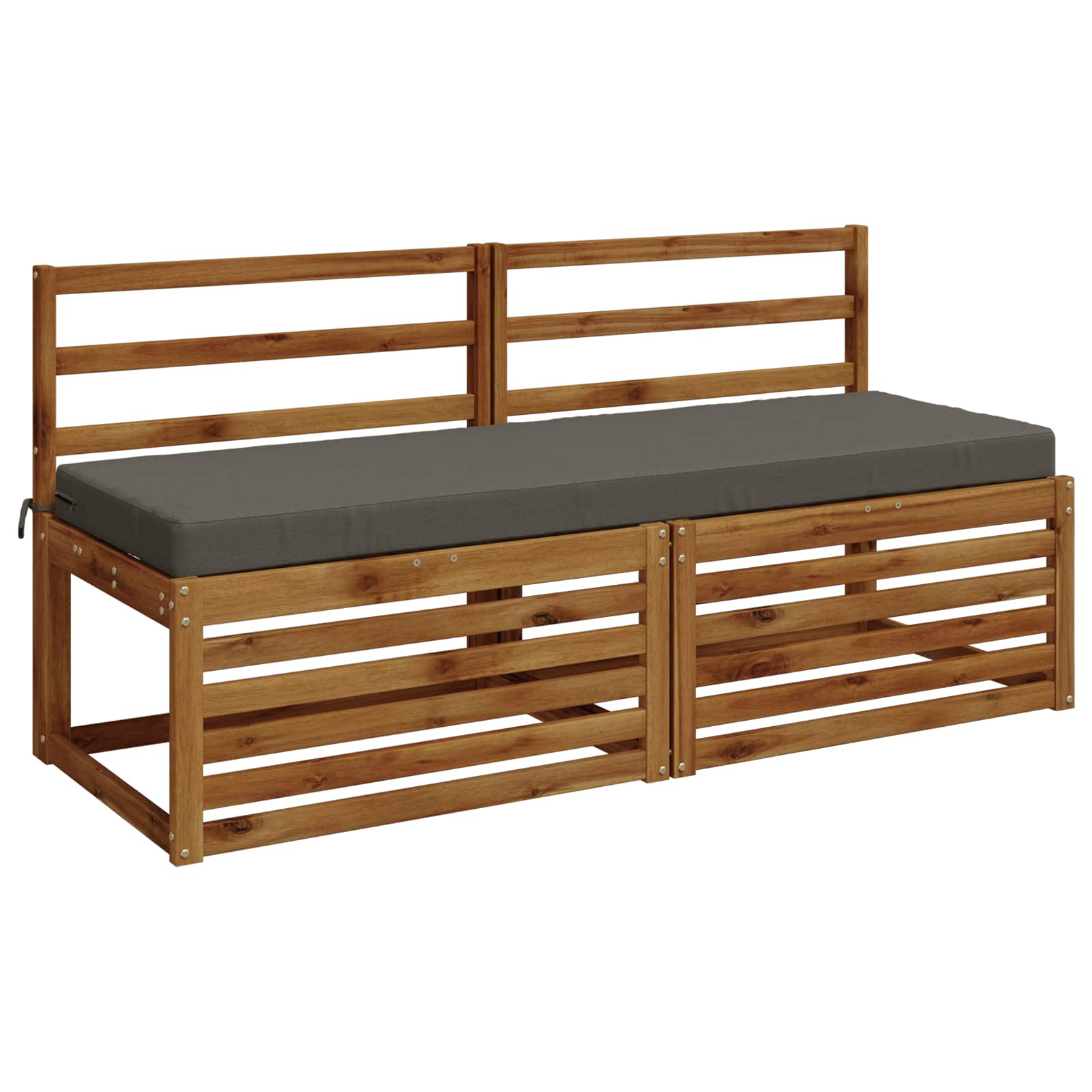 Bankkussen SOEST 100% Polyester Grijs 140 x 50 x 8 cm image 2