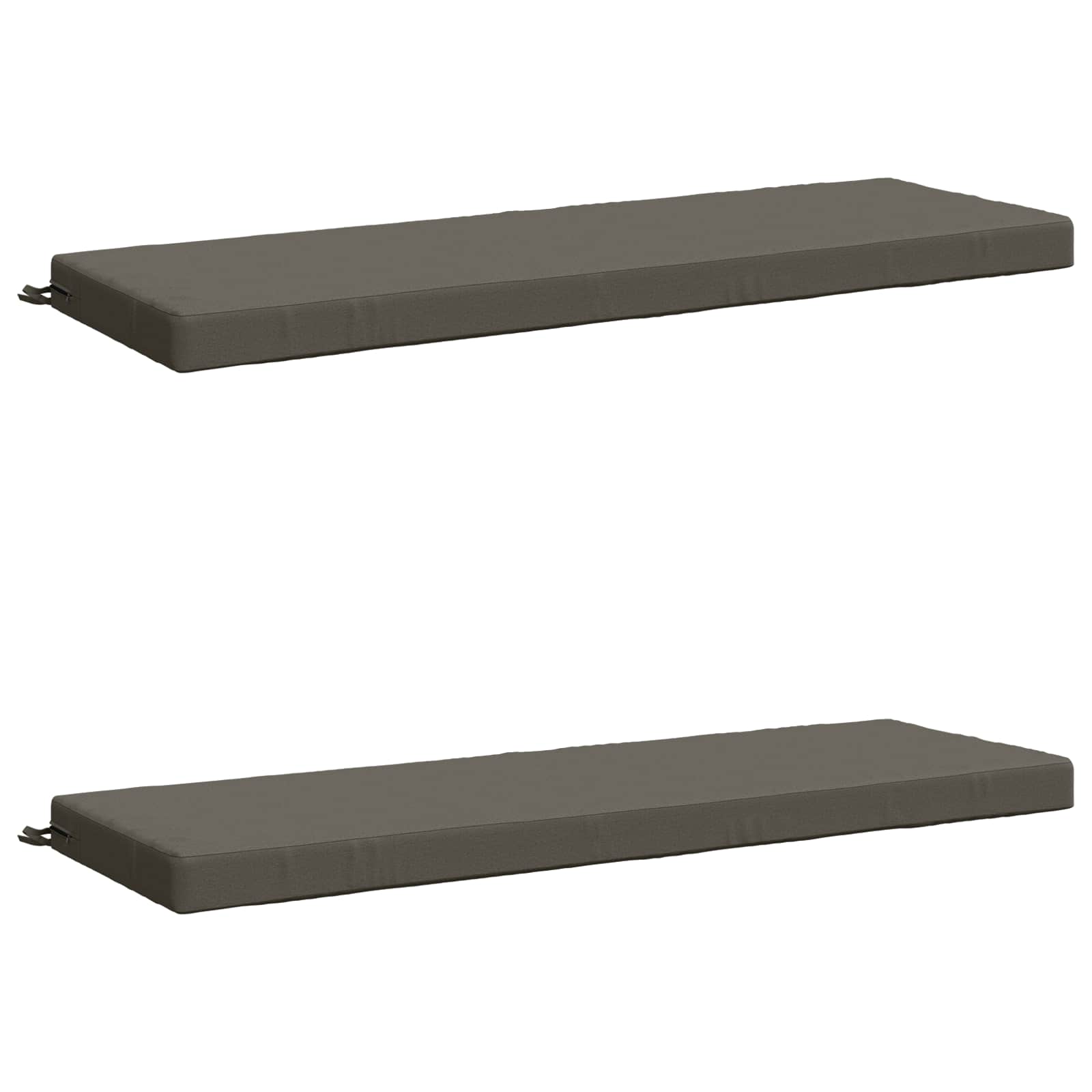2-delige Bankkussens SOEST 2 st 100% Polyester Grijs image 1