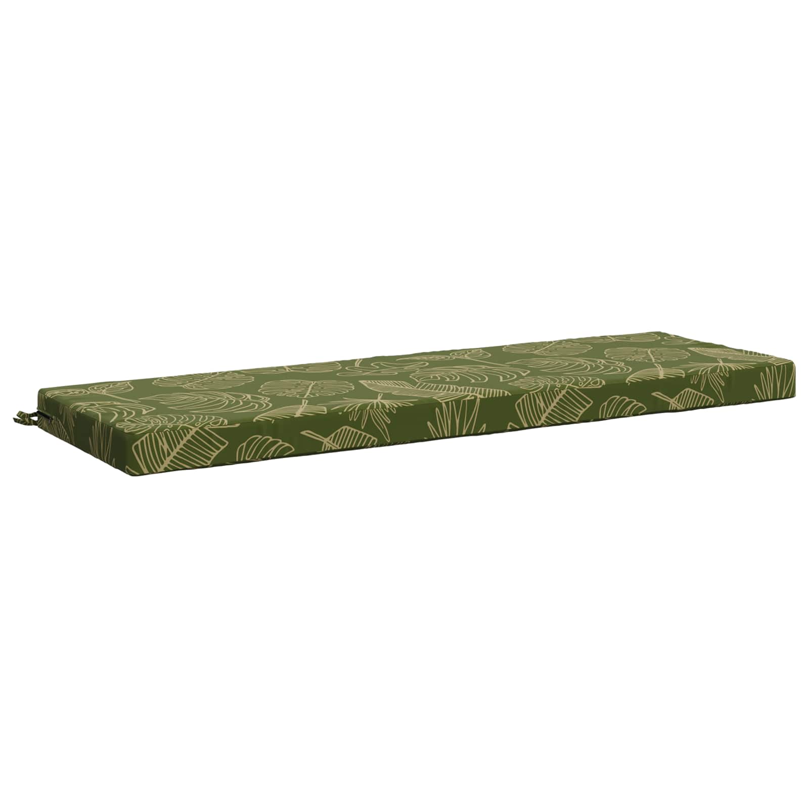 Bankkussen SOEST 100% Polyester Bladontwerp 140 x 50 x 8 cm image 1