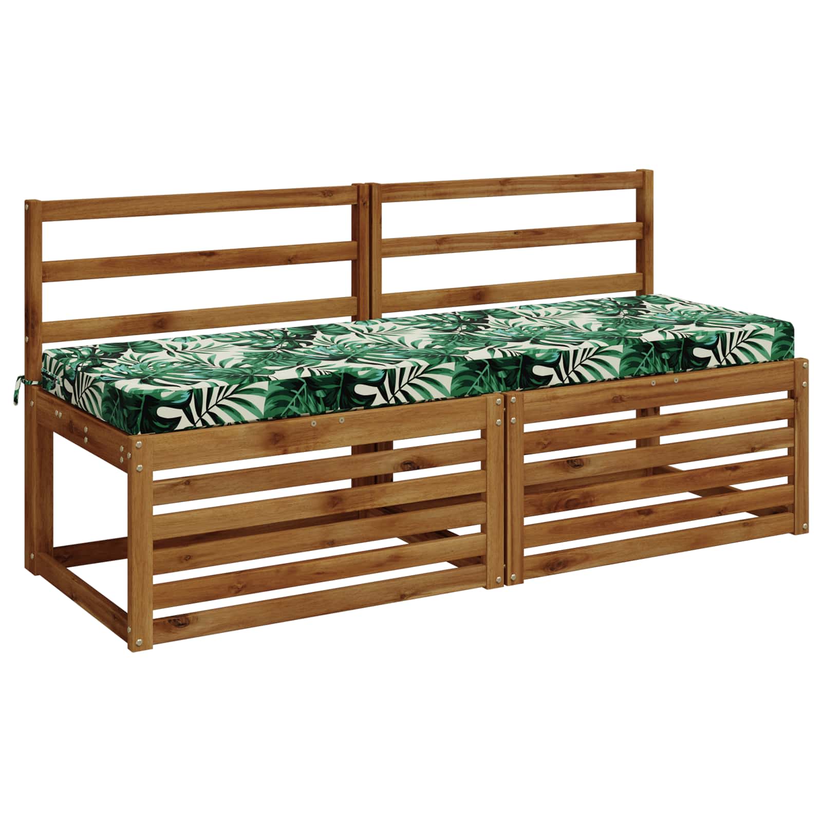 Bankkussen SOEST 100% Polyester Bladpatroon 140 x 50 x 8 cm image 2